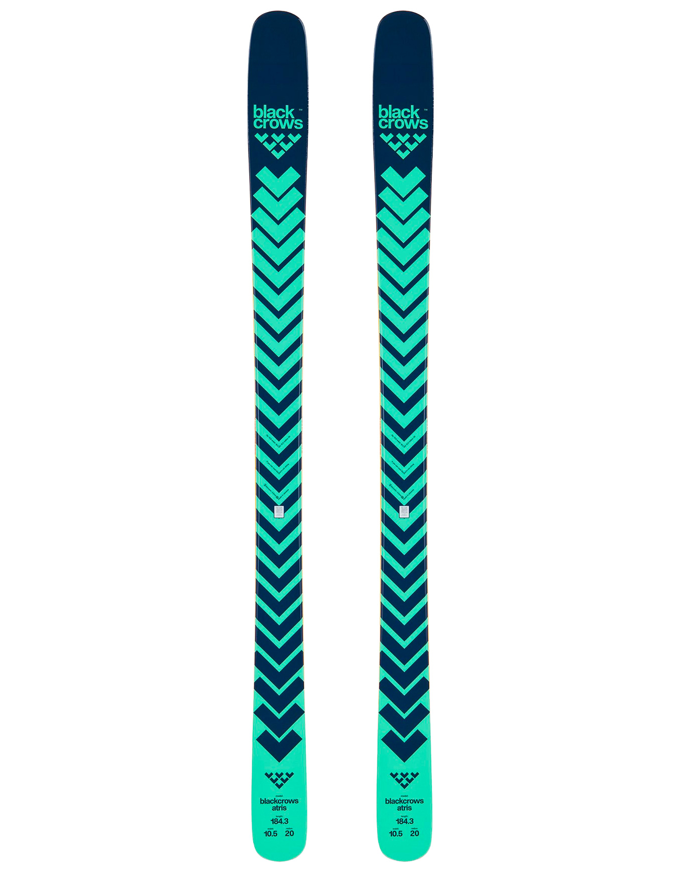 Freeride Skier Atris 2026 für Herren Größe 184 cm Blau