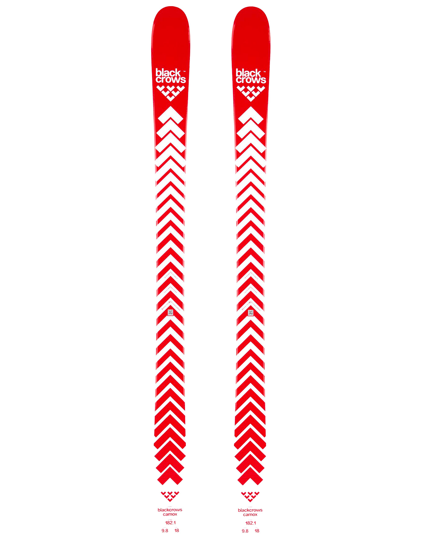 All-Mountain Skier Camox 2026 für Herren aus Wolle Größe 182 cm Rot