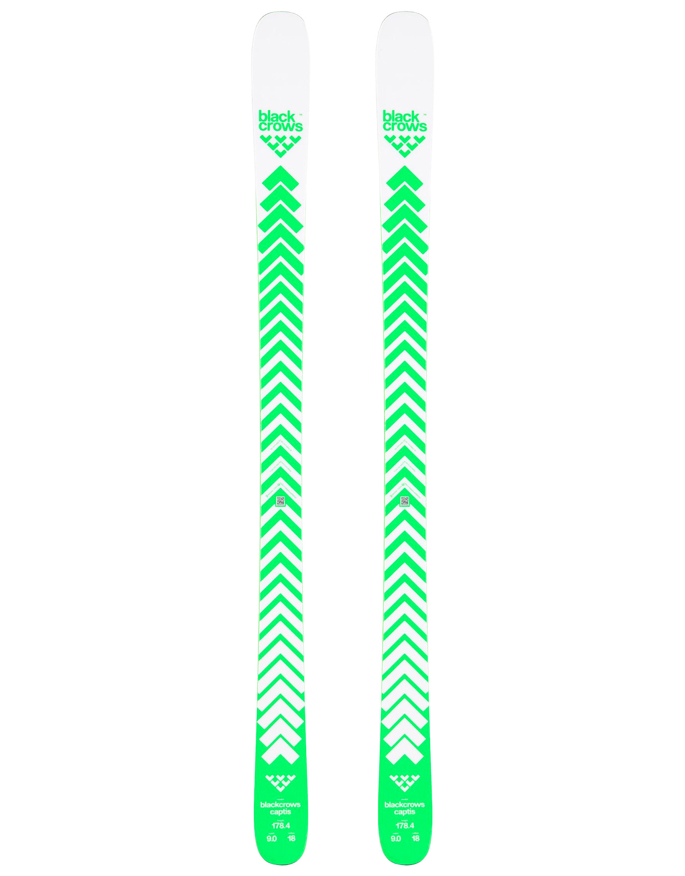Skis all-mountain - Captis 2026 en Bois - Taille 178 cm - Vert
