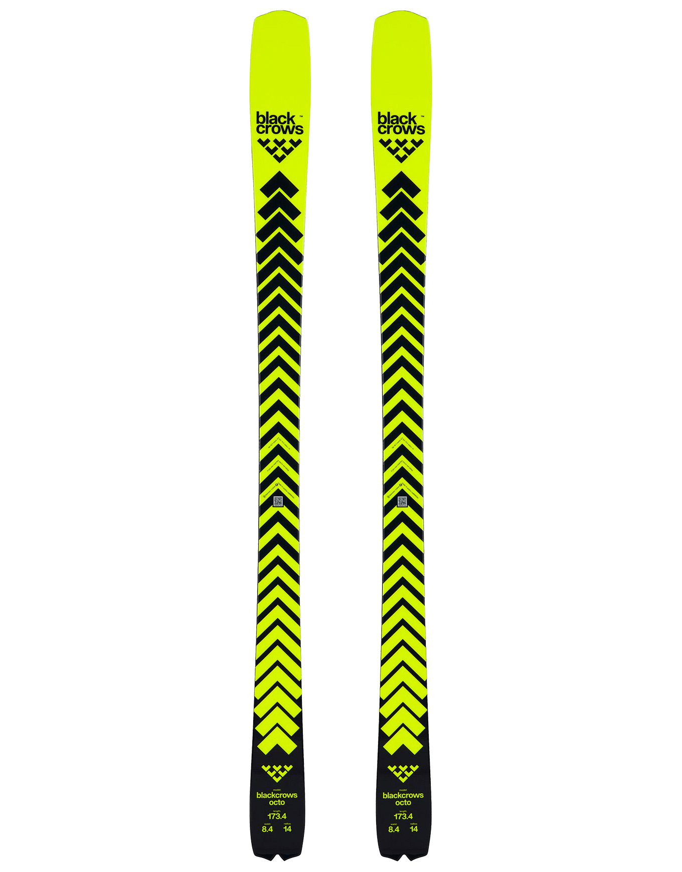 All-Mountain Skier Octo 2026 für Herren aus Holz Größe 173 cm Gelb