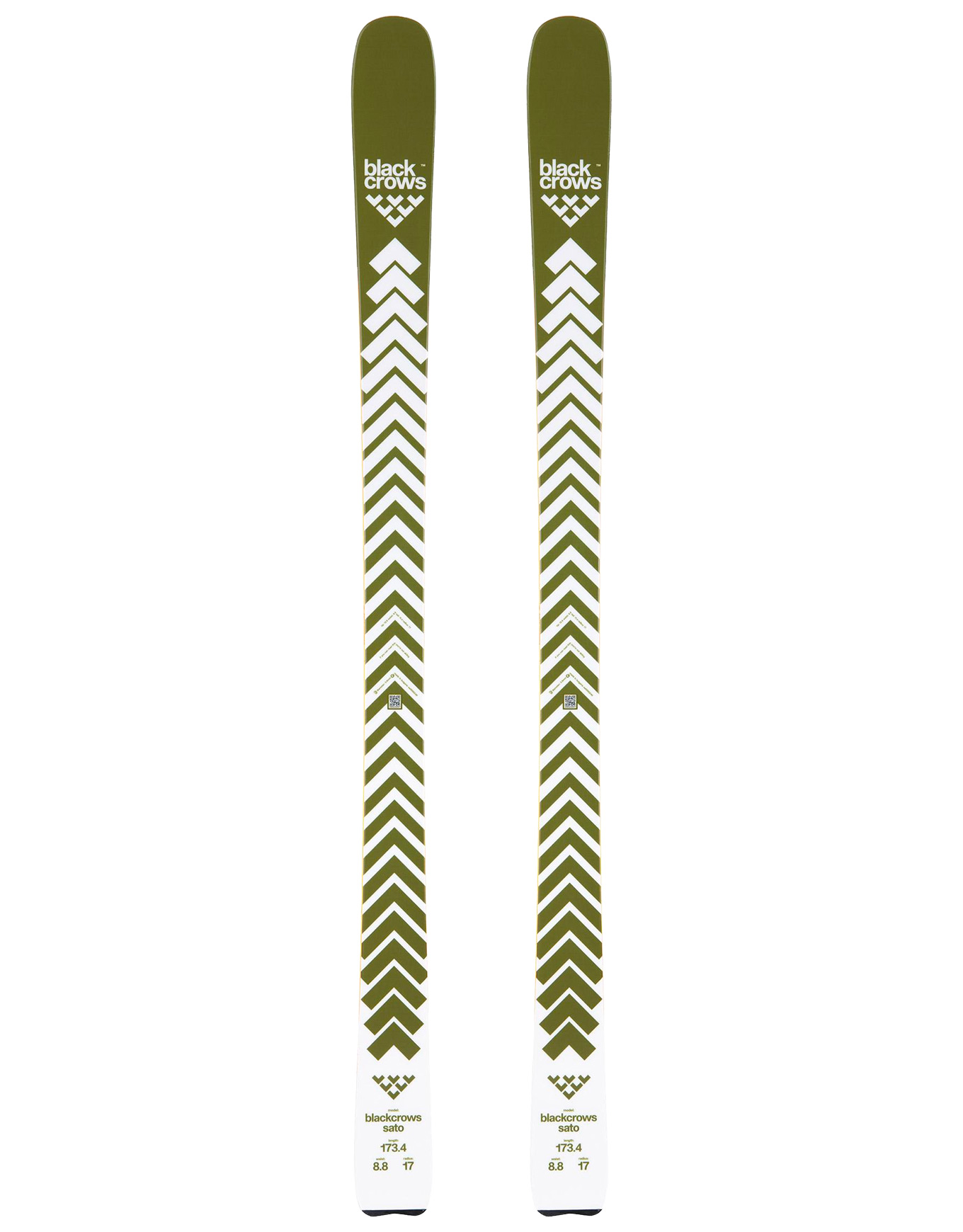 Skis all-mountain - Sato 2026 en Bois - Taille 173 cm - Marron