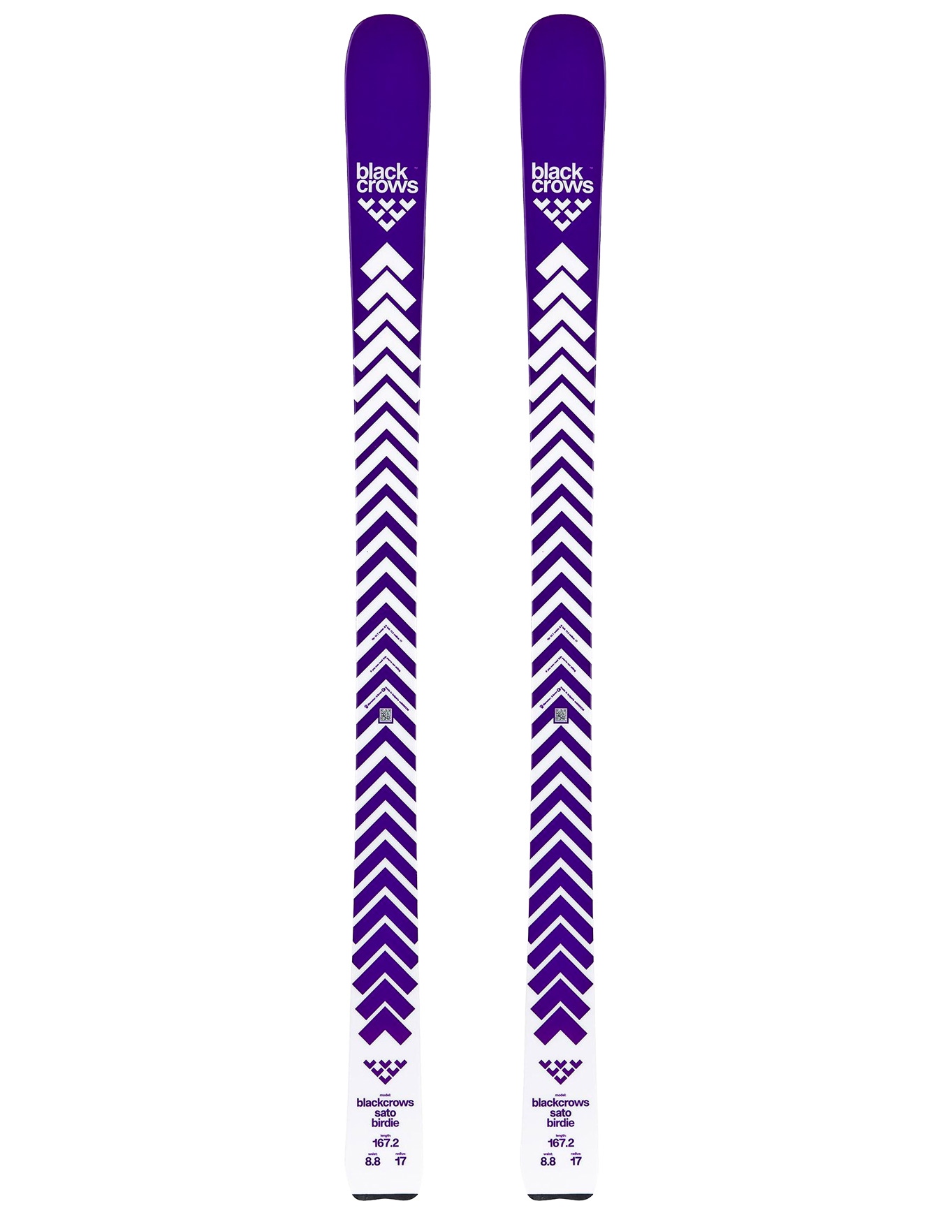 All-Mountain Skier Sato Birdie 2026 für Damen aus Holz Größe 155 cm Blau