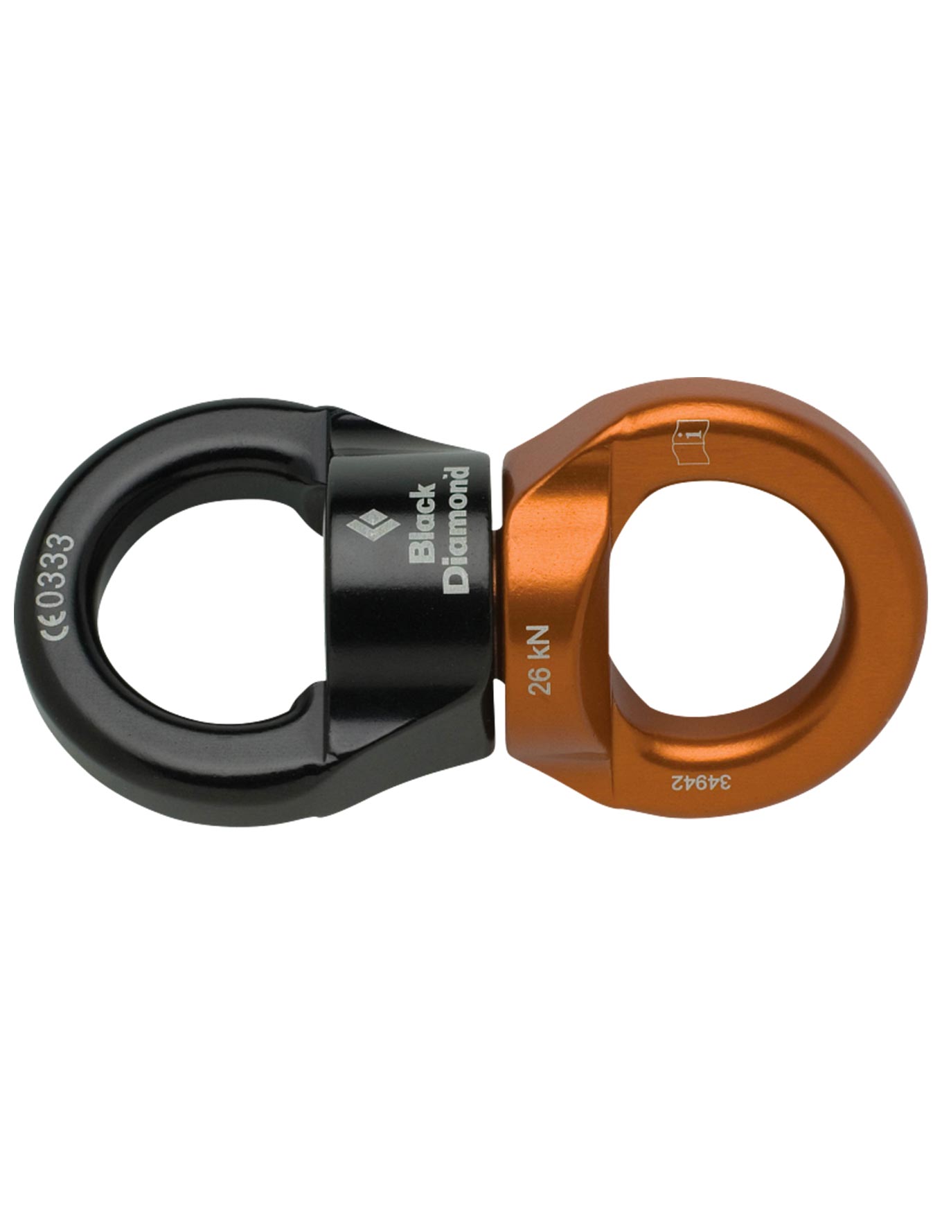 Mousqueton rotatif - Rotor - Rouge