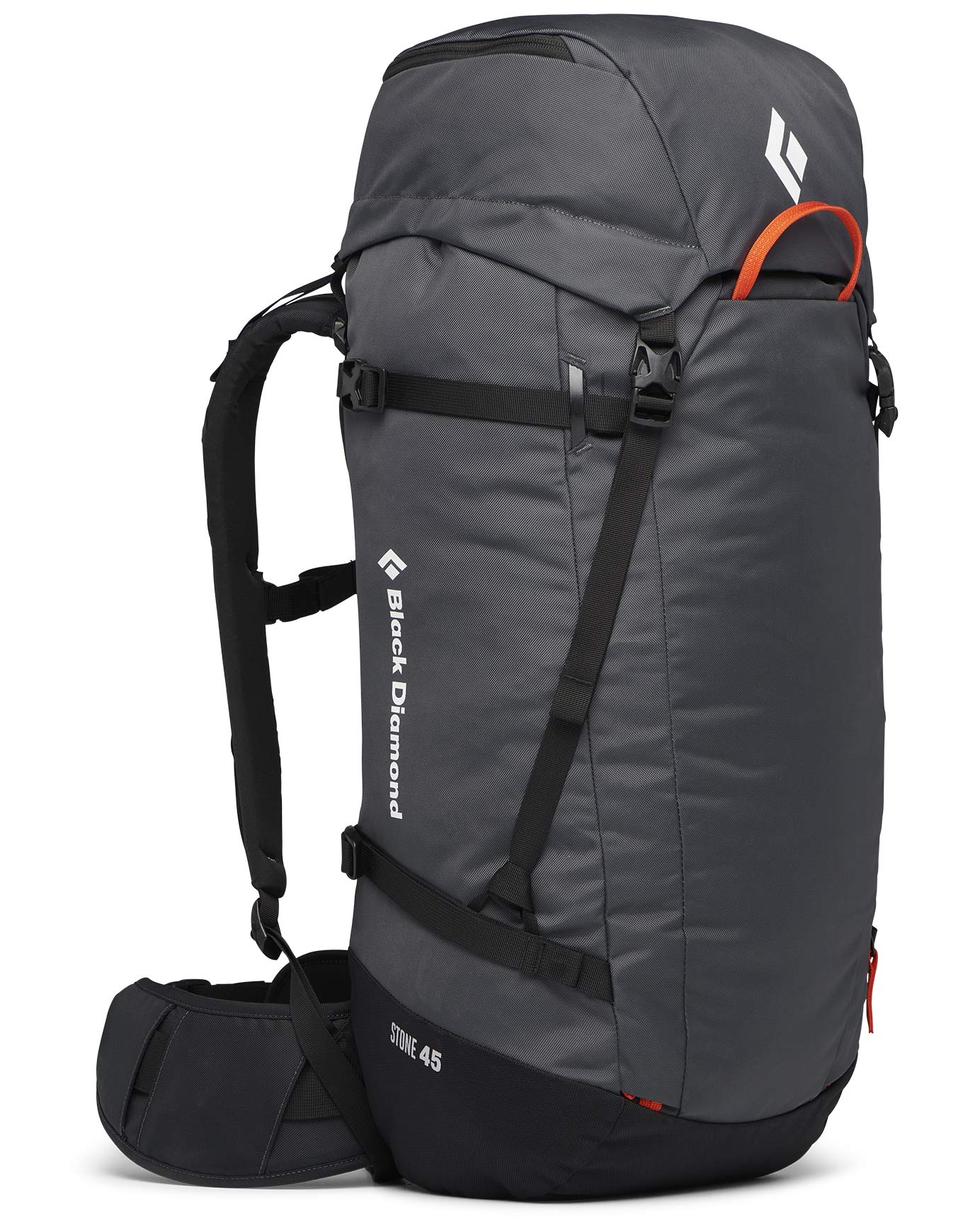 Sac d'escalade - Stone 45 Backpack Carbon - Taille S/M - Noir