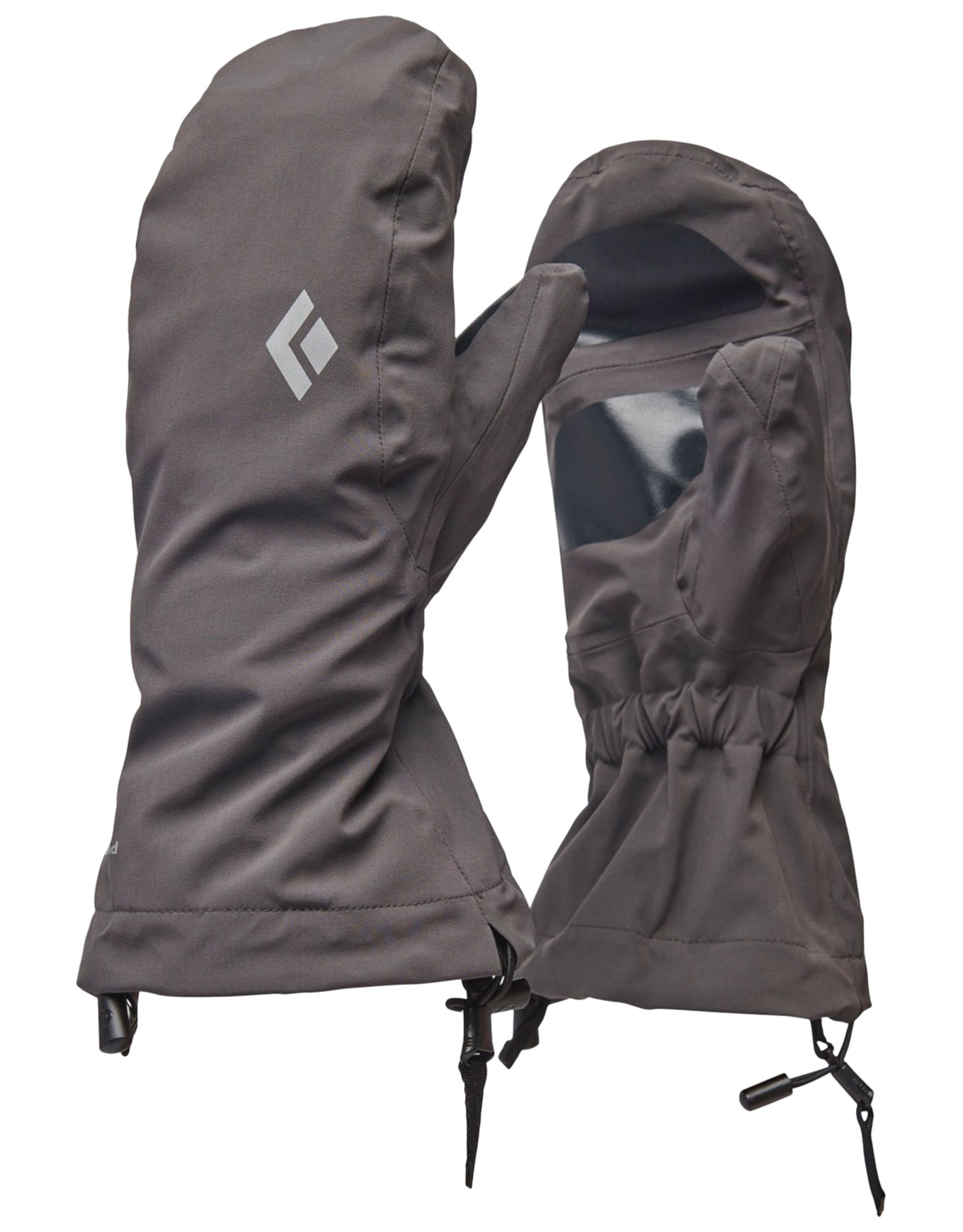 Uuml;ber wasserfeste Fäustlinge – Unisex – Waterproof Overmitts Waterproof Overmitts Smoke für Herren Größe L Grau