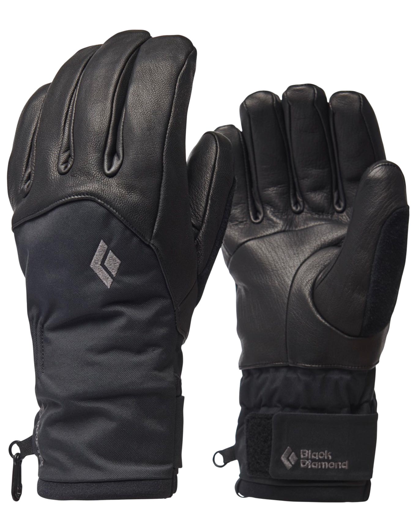 Gants de freeride en PrimaLoft® et en GORE-TEX - Legend Gloves Black en Cuir - Taille S - Noir