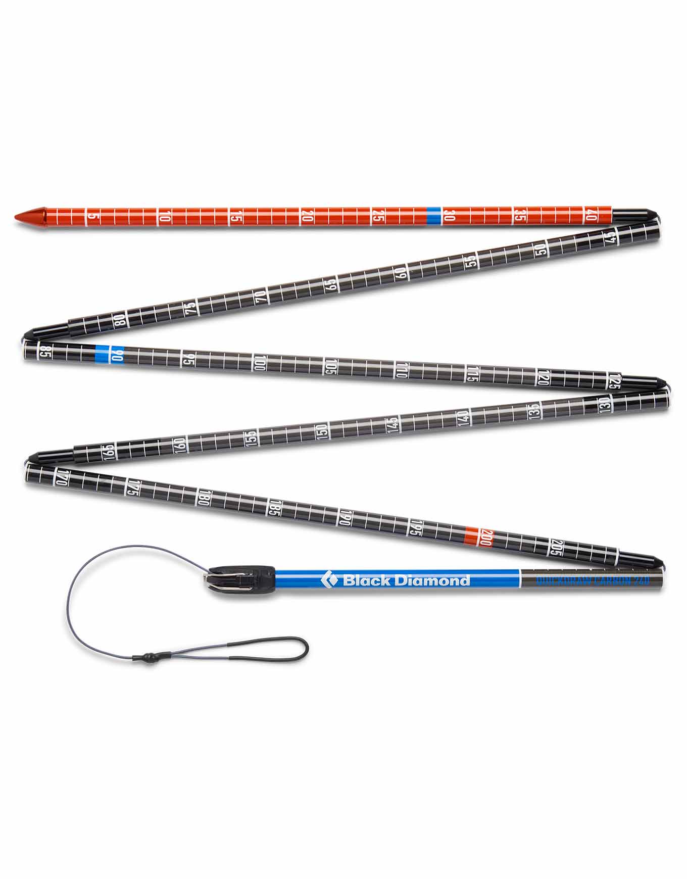 Schneesonde Quickdraw Carbon 240 schwarz