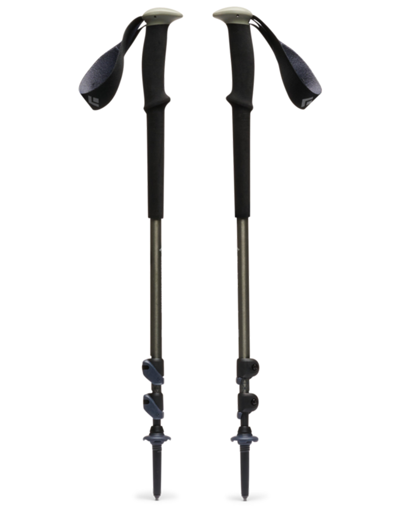 Bâtons de randonnée - Trail Trekking Poles Pine Smoke en Aluminium - Gris