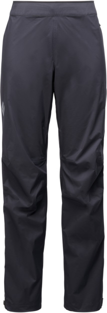 Pantalon imper-respirant - W Fineline Stretch Full Zip Pants Black - Taille S - Noir