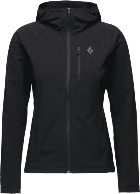 Veste polyvalente à capuche - W Coefficient Storm Full Zip Hoody Black - Taille M - Noir