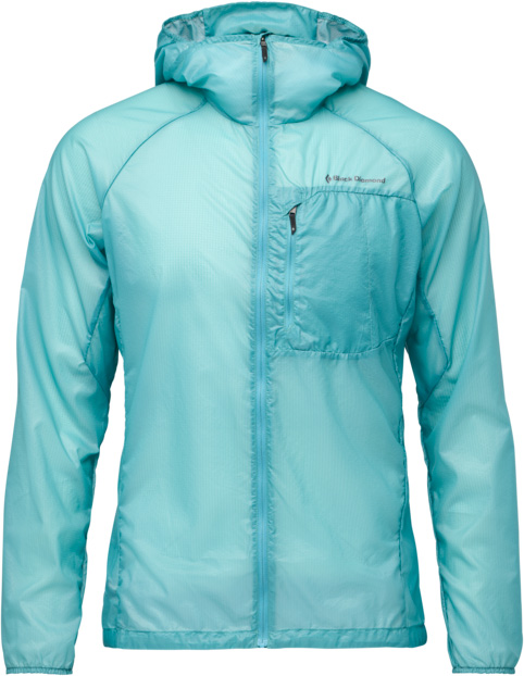 Veste de protection - M Distance Wind Shell Glacier en Nylon - Taille M - Bleu