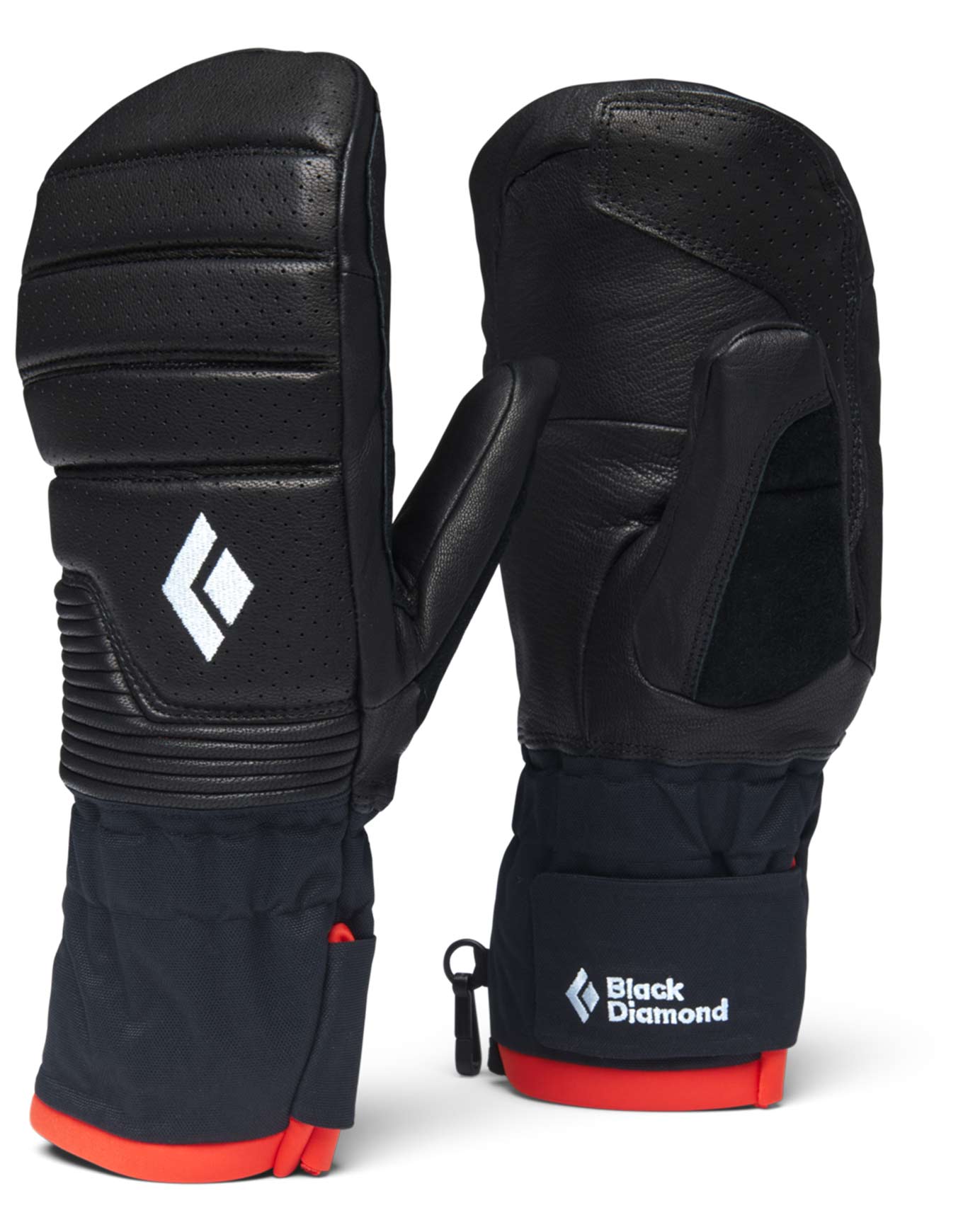 Freeride Fäustlinge aus PrimaLoft® und GORE-TEX W Progression Mitts Black / Black für Damen aus Leder Größe M schwarz