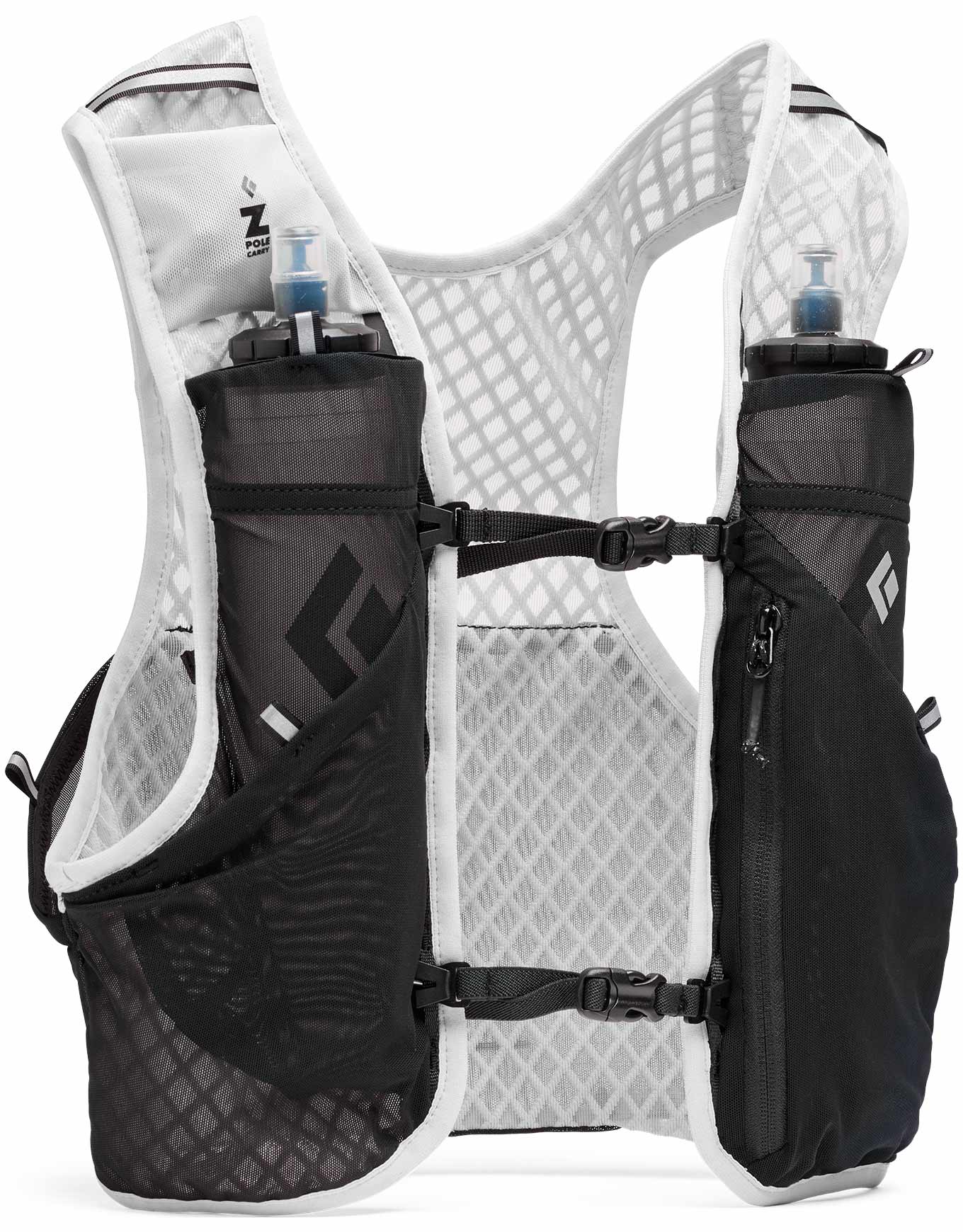 Gilet de trail - Distance 2 Alloy en Nylon - Taille L - Blanc