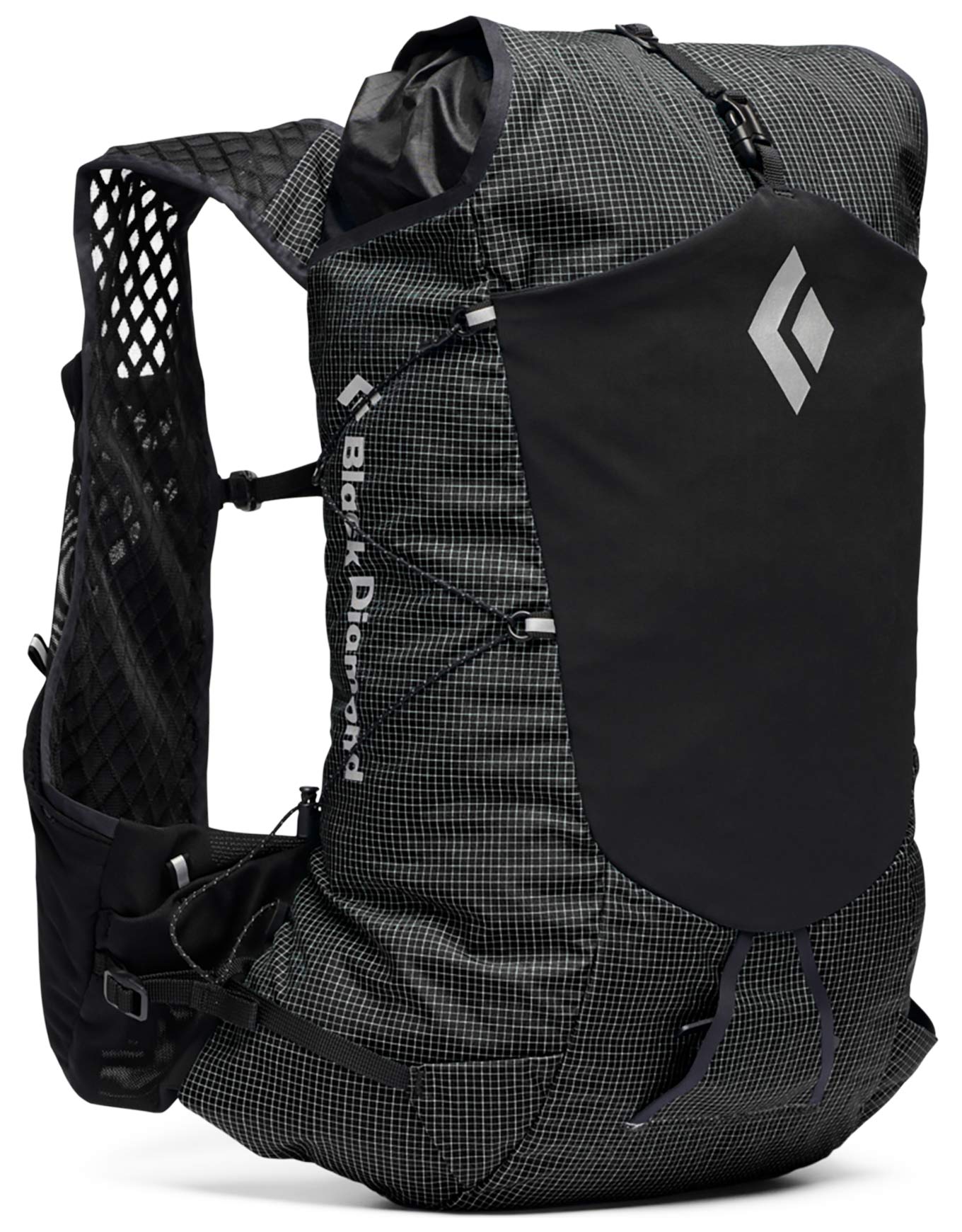 Sac de trail/running - Distance 22 Black en Nylon - Taille S - Noir