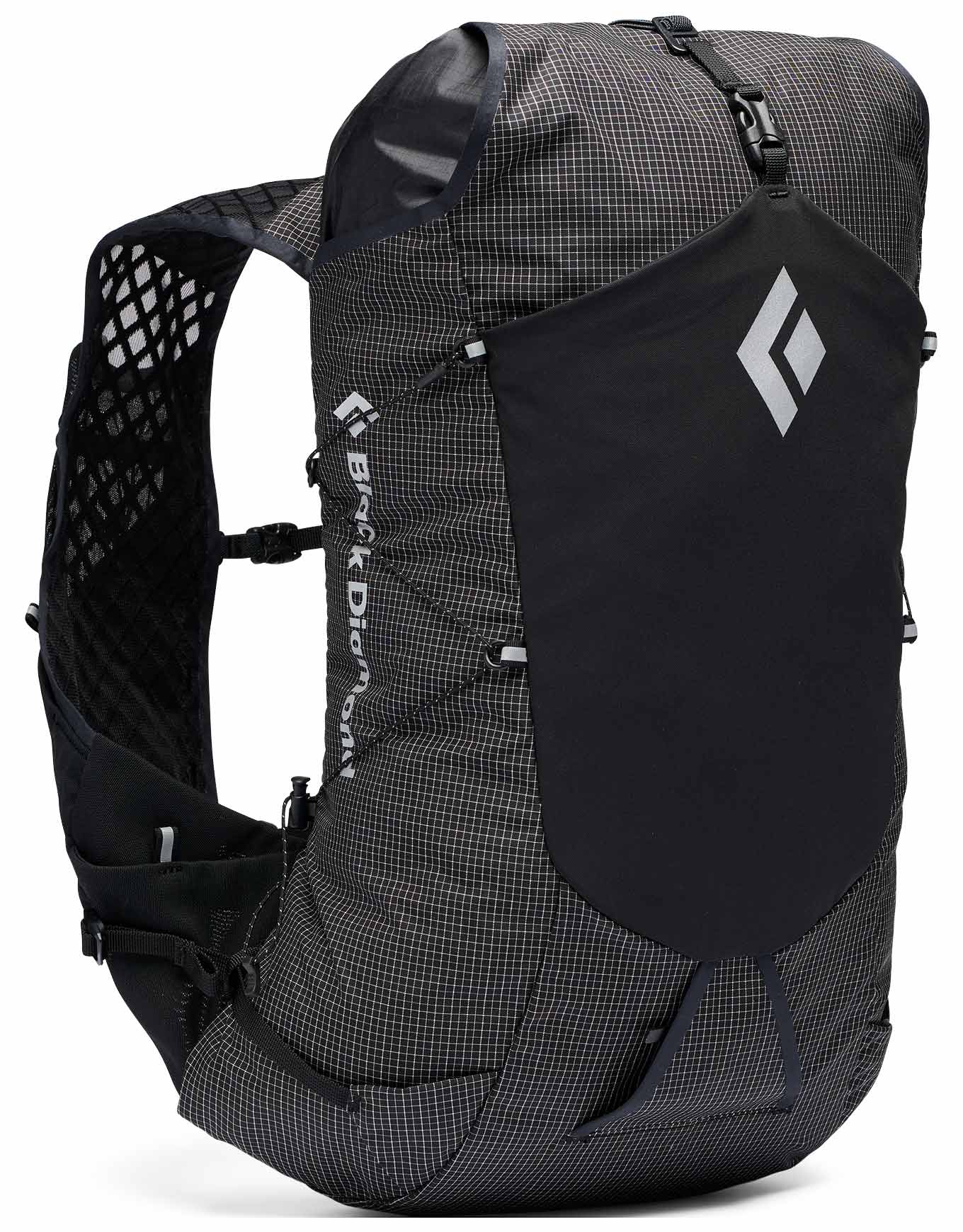 Sac de trail/running - W Distance 22 Black en Nylon - Taille S - Noir
