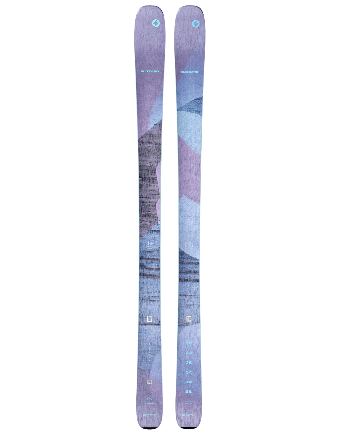 All-Mountain Skier Black Pearl 88 2026 für Damen Größe 146 cm Violett