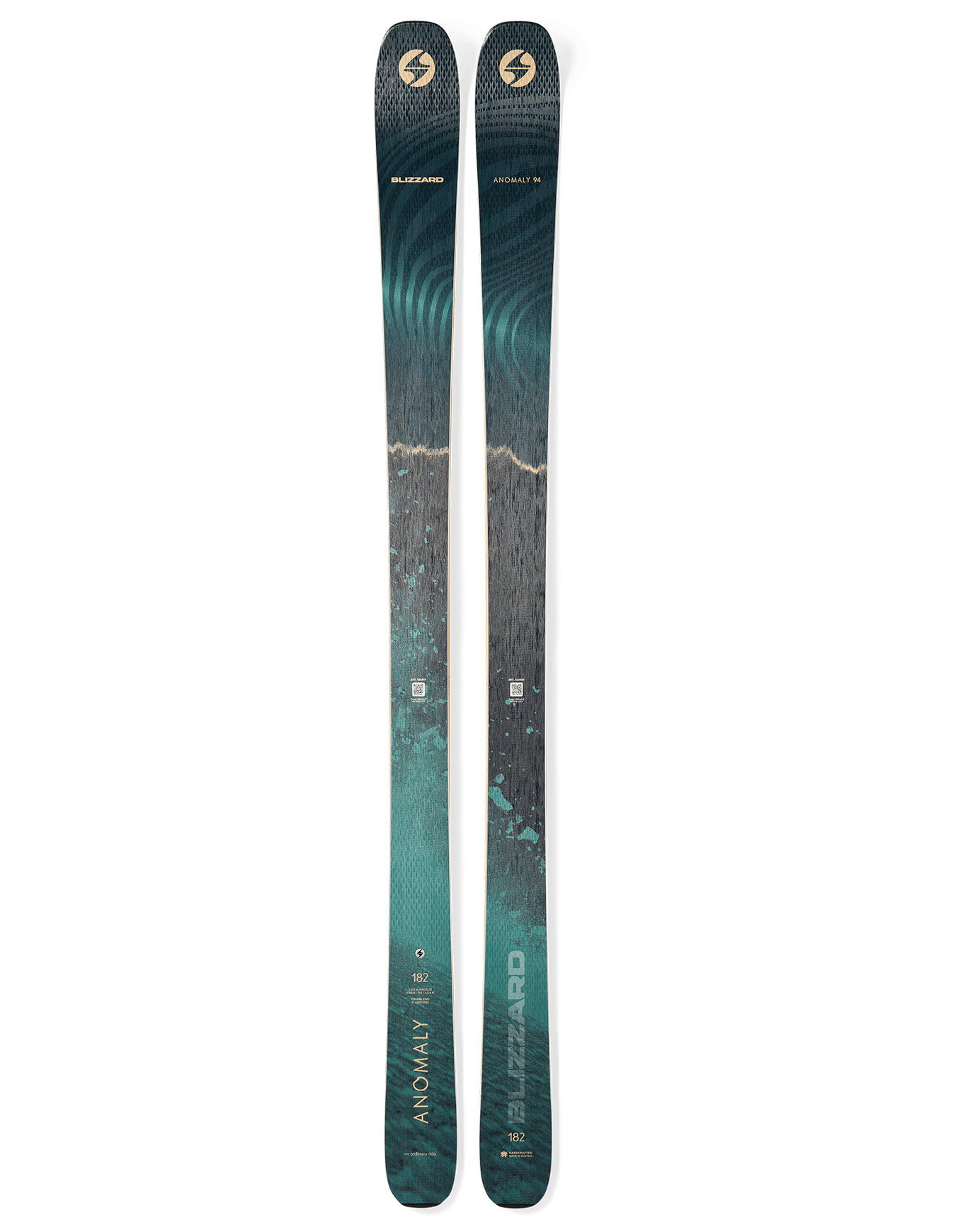 All-Mountain Skier Anomaly 94 2026 für Herren Größe 176 cm Grün