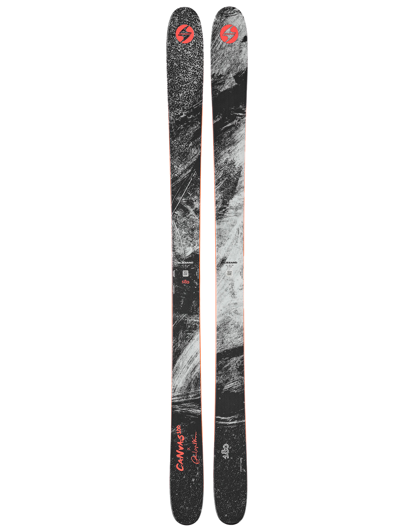 Freeride Skifahren Canvas 100 2026 Größe 180 cm Grau