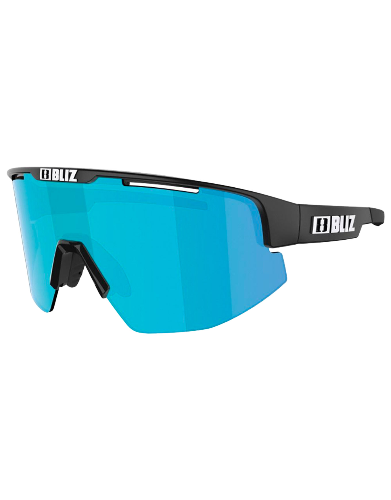 Lunettes de soleil polyvalentes photochromiques - Matrix Matt Black Nano Optics Photochromic Brown W Blue Multi - Noir