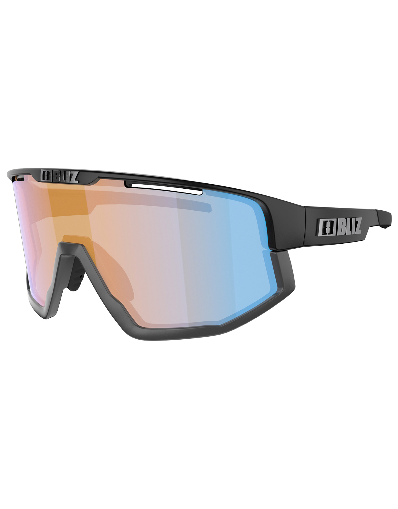 Lunettes de soleil polyvalentes - Vision Matt Black Grey Nano Optics Nordic Light Coral Orange Blue - Noir