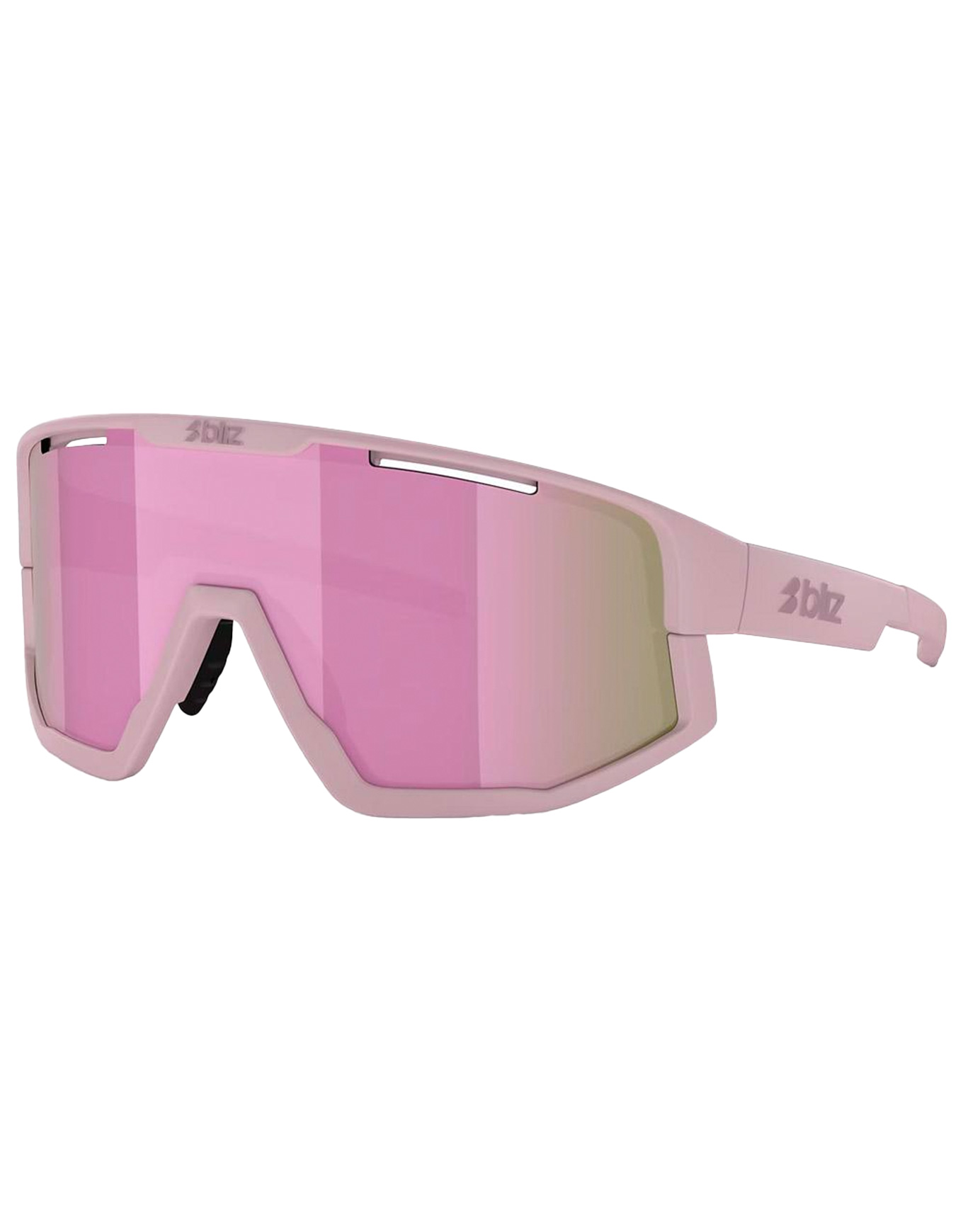 Sportsonnenbrillen Fusion Matt Pink Brown W Pink Multi Rosa