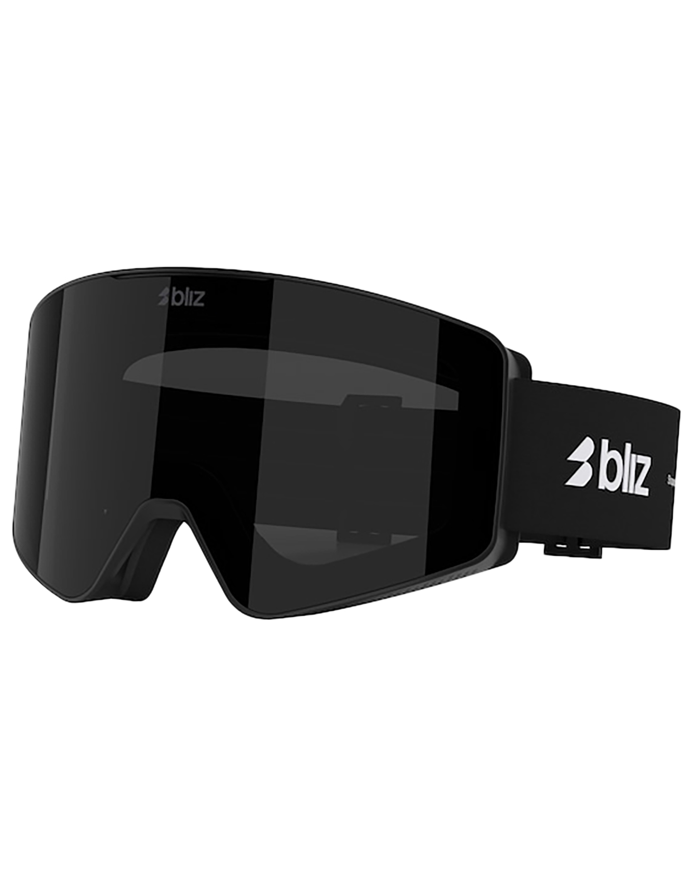 Masque de ski - G001S Matte Black Smoke - Noir