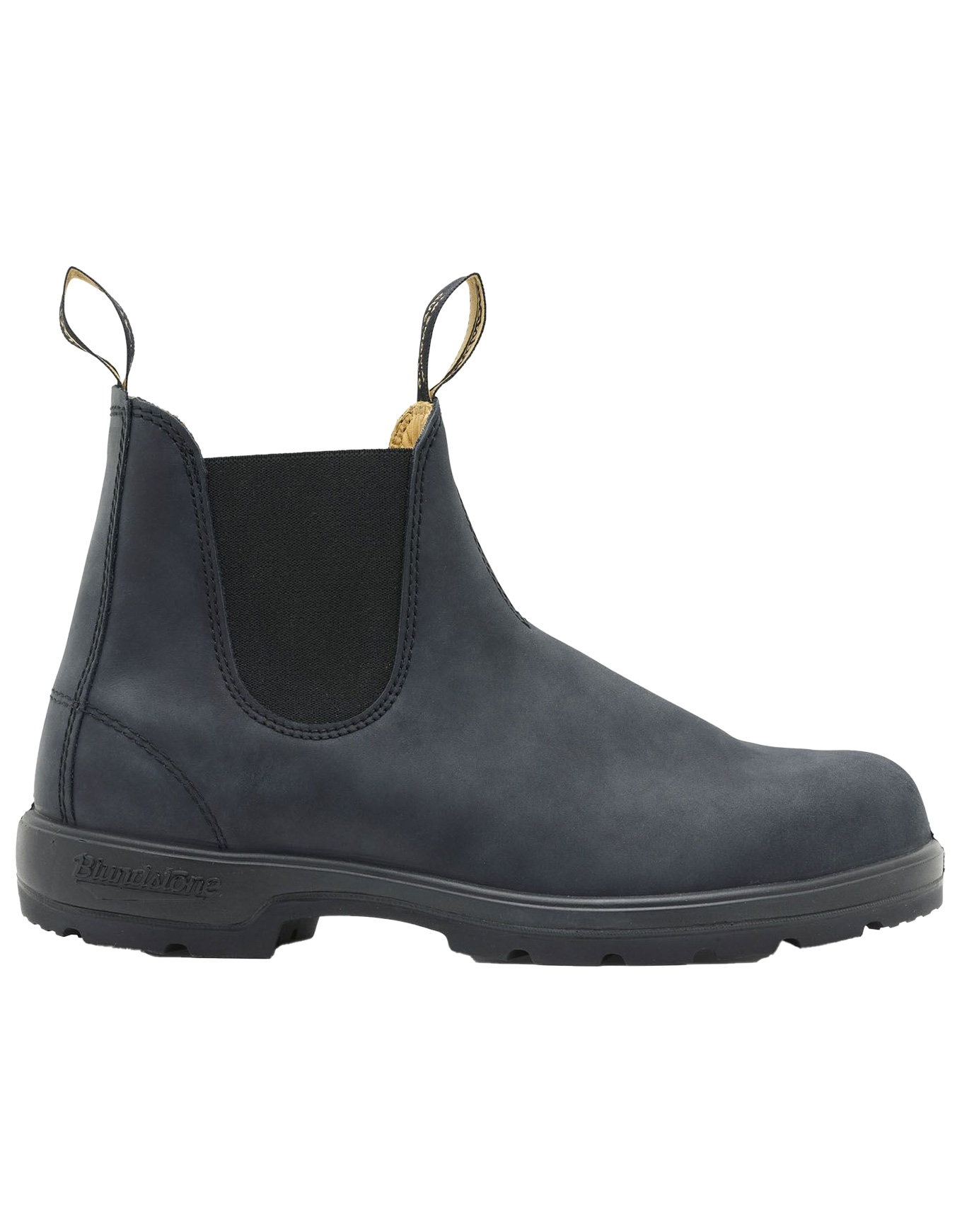 Bottines en cuir - Classic Chelsea Boots Rustic Black en Cuir - Taille 37 - Marron