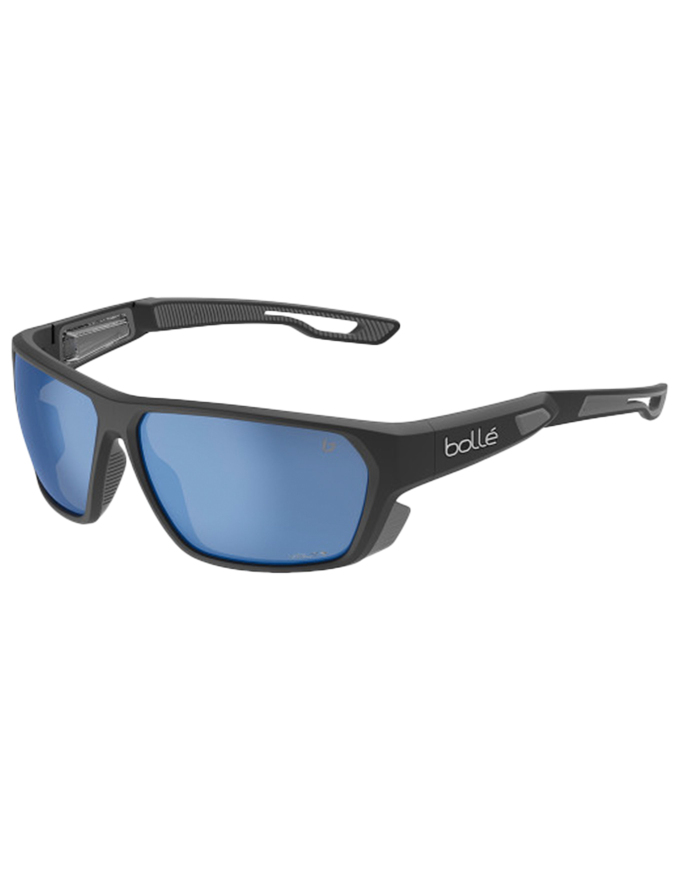 Polarisierte Sonnenbrillen Airfin Black Matte Volt+ Offshore Polarized schwarz