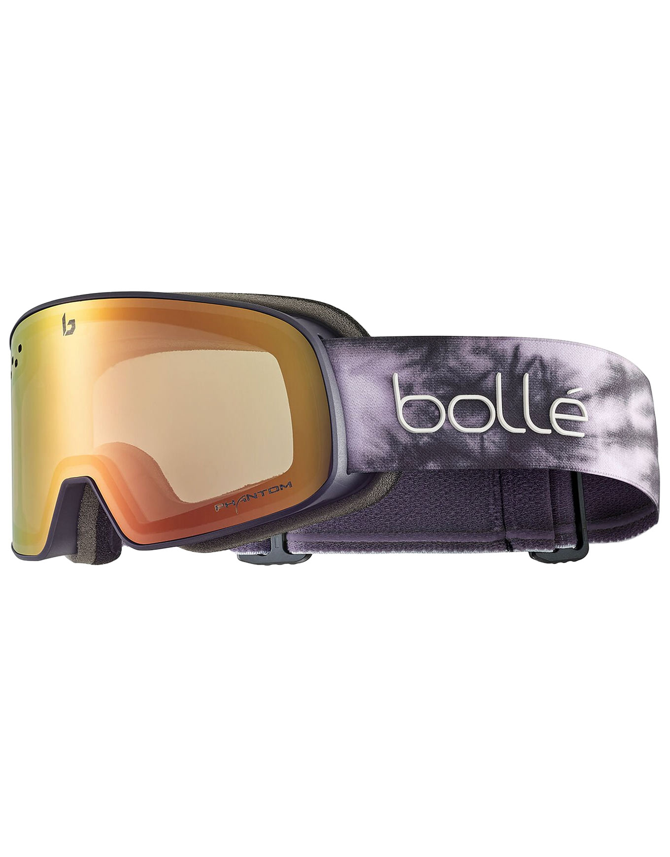 Masque de ski photochromique - Nevada Small Plum Tie & Dye Matte - Phantom Fire Red - Gris