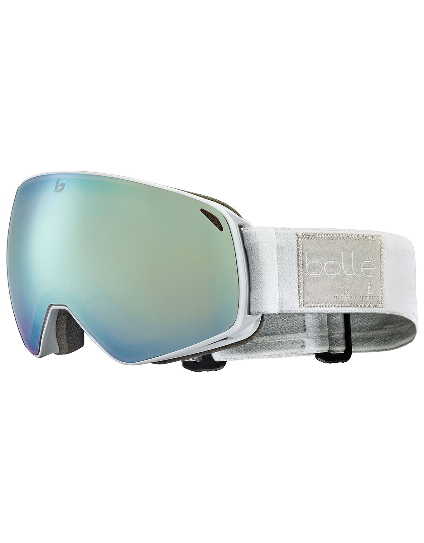 Skibrille Torus M Ice White Matte Azure Weiß