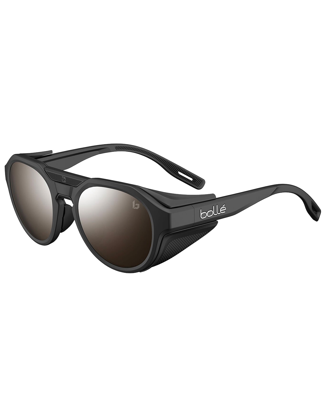 Sonnenbrille Ascender Black Matte Solace 4 Brown Gun schwarz