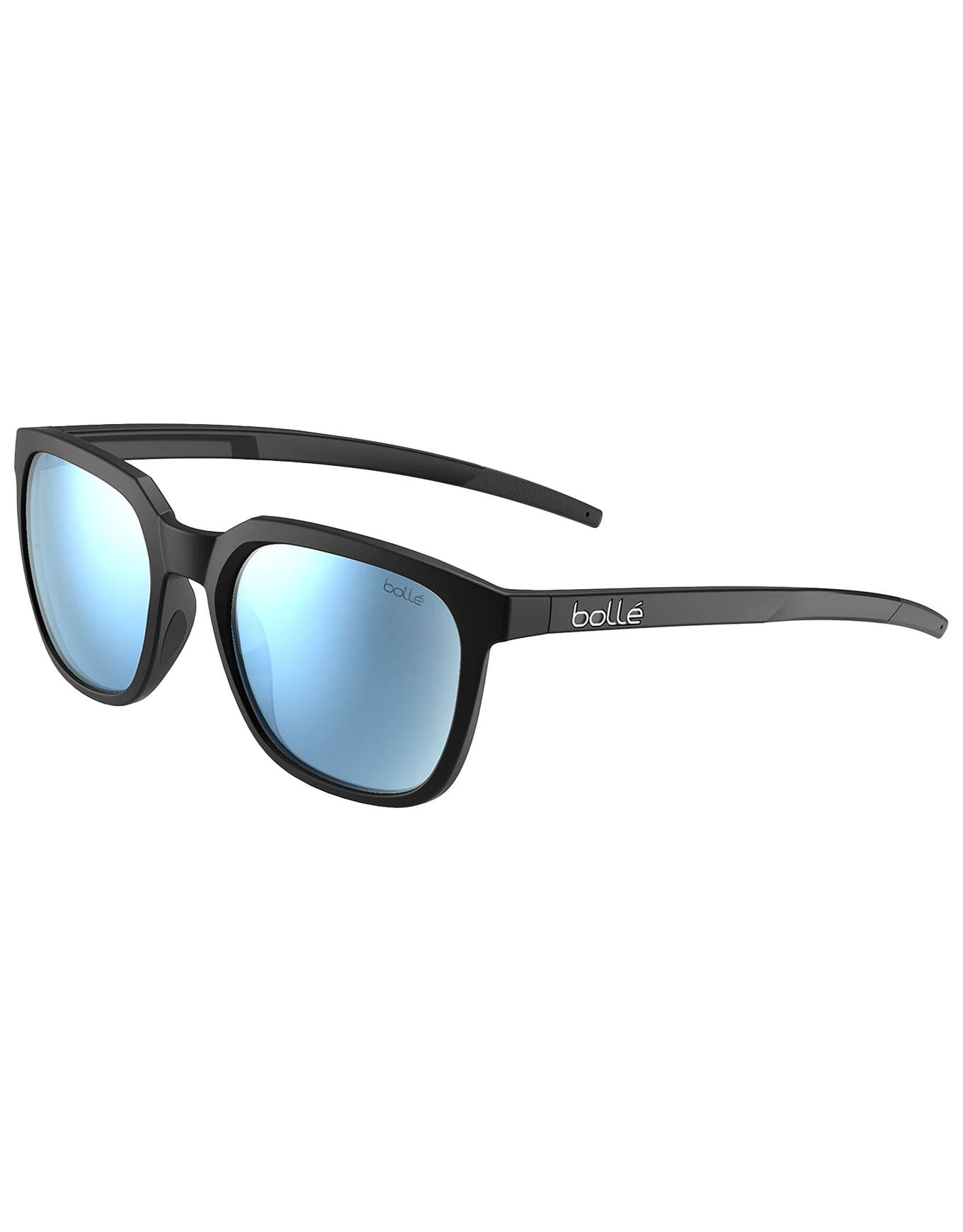Polarisierte Sonnenbrille Talent 2.0 Black Matte Sky Blue Polarized Größe S/M schwarz