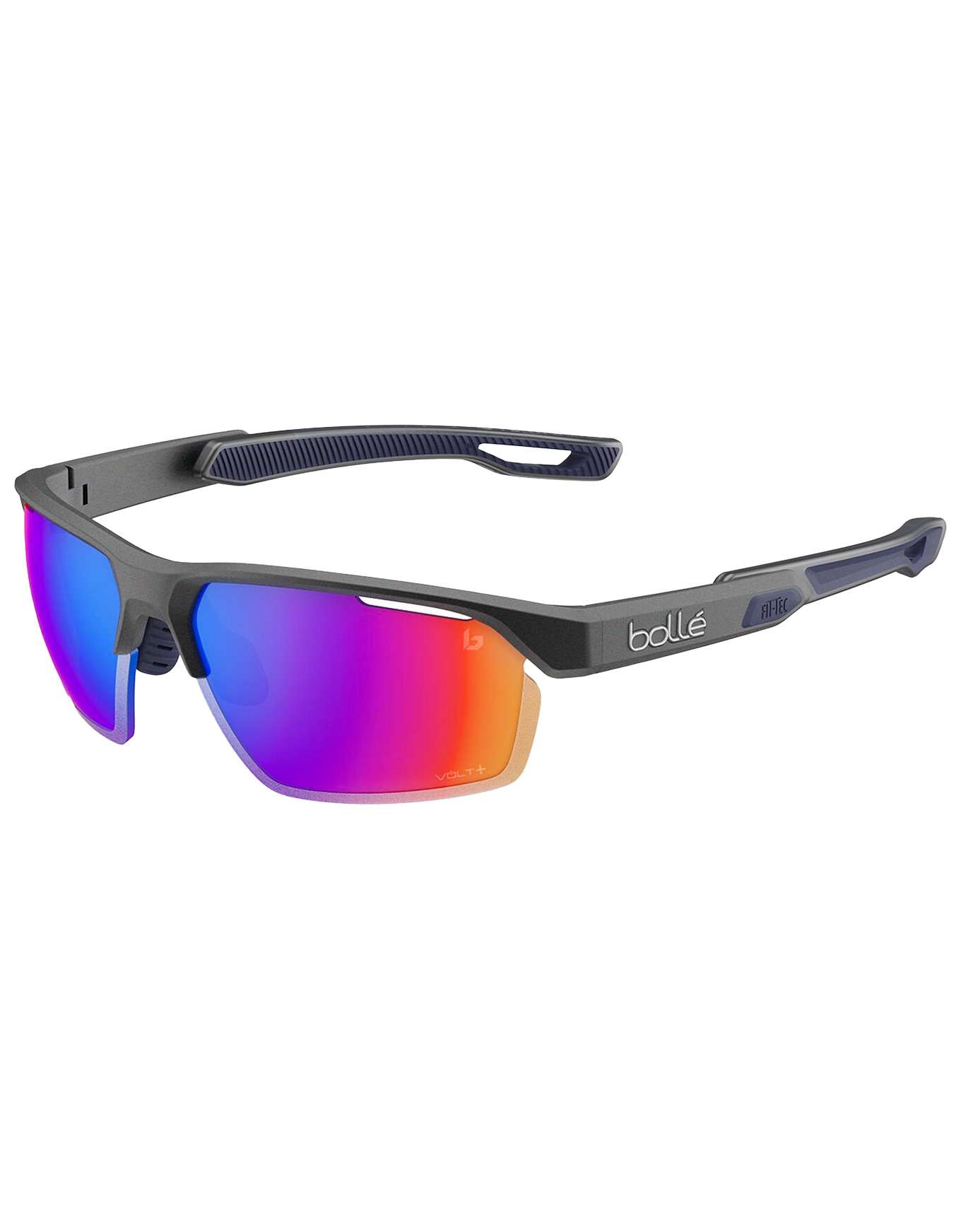 Sonnenbrille Victus Pro Titanium Matte Volt+ Ultraviolet Polarized Größe M schwarz