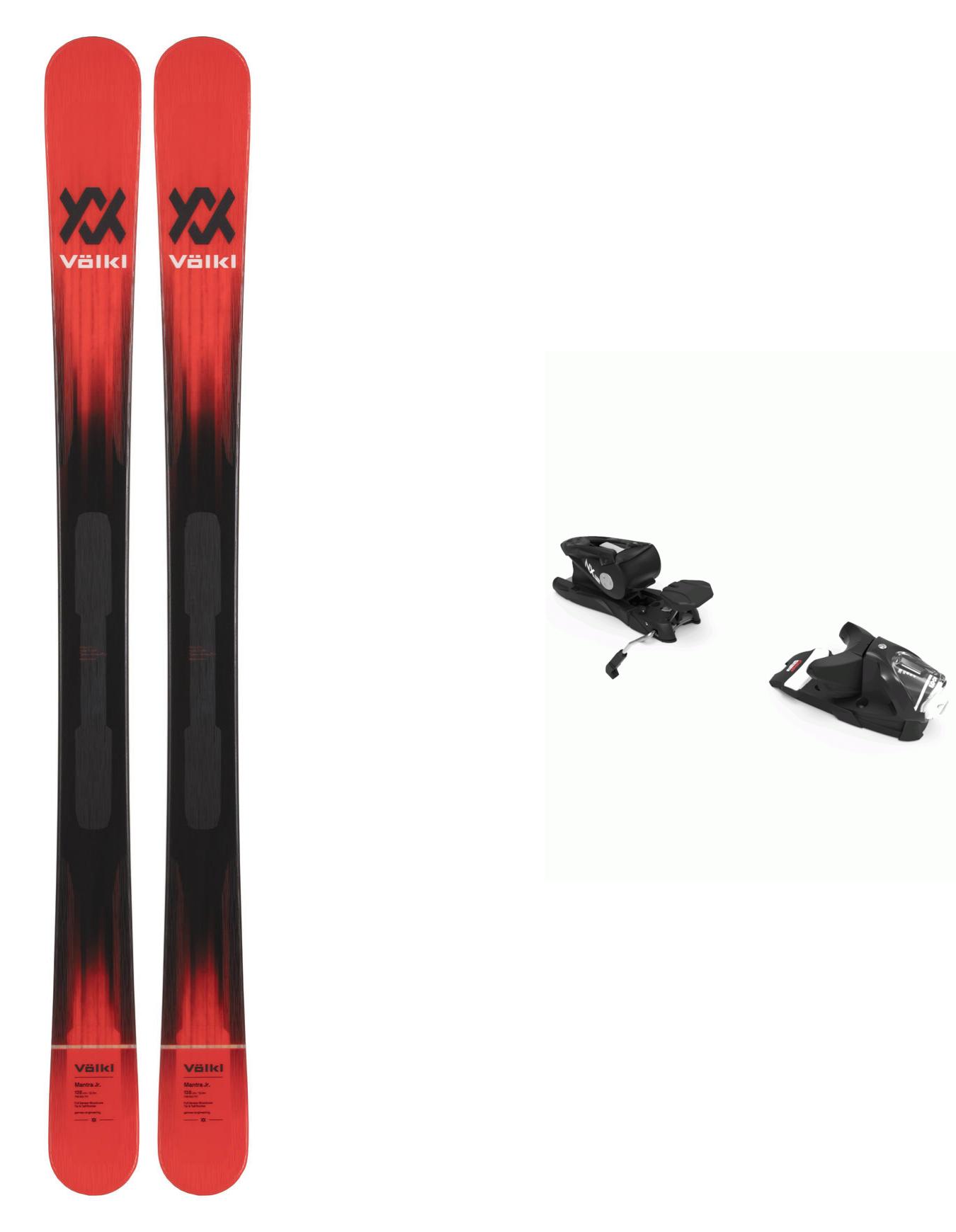 Ski Set inkl. Bdg. Freeride-Ski Alpinski-Set Mantra Junior 2022 aus Wolle Rot