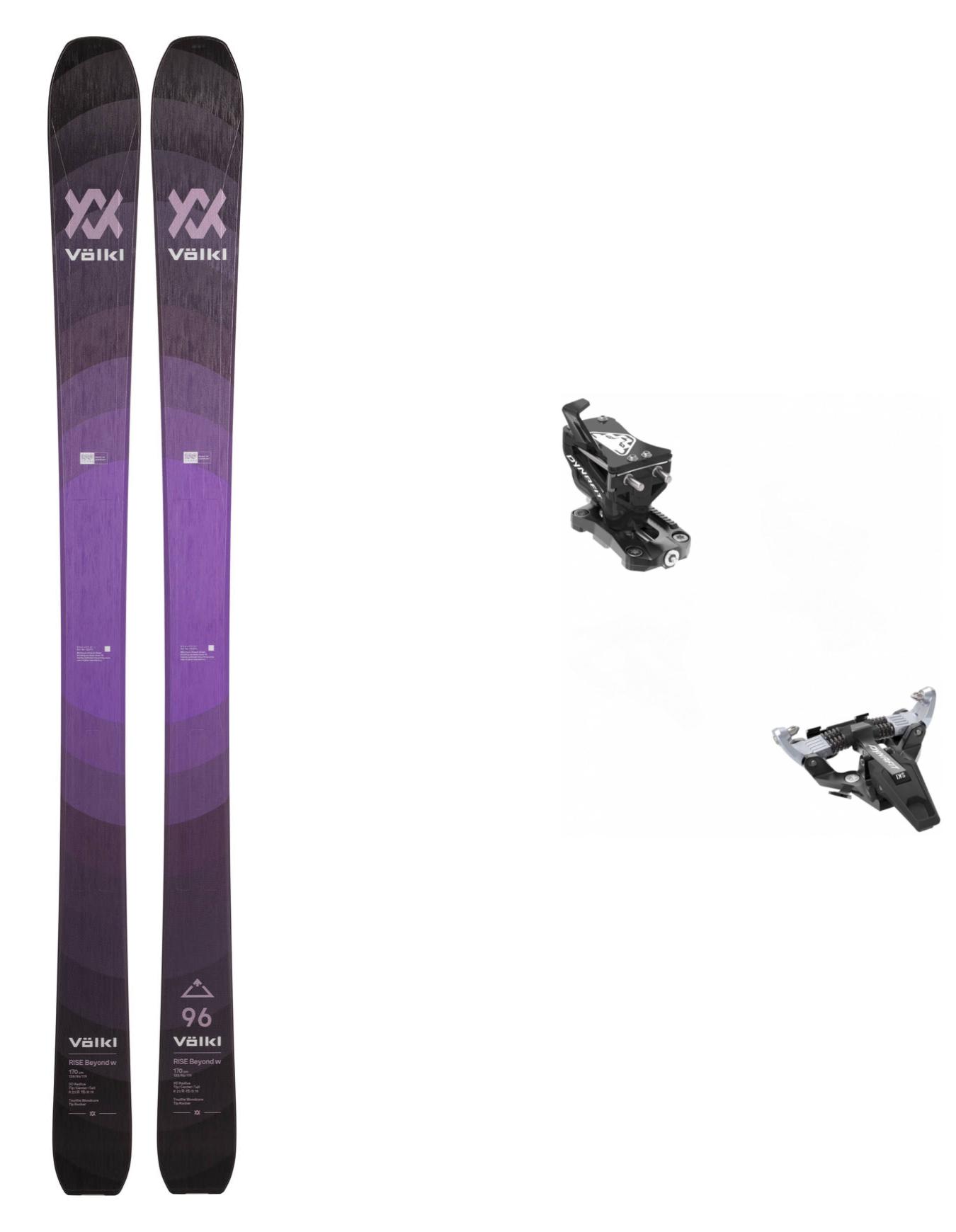 Tourenski Tourenski-Set Rise Beyond 96 W 2024 für Damen Violett