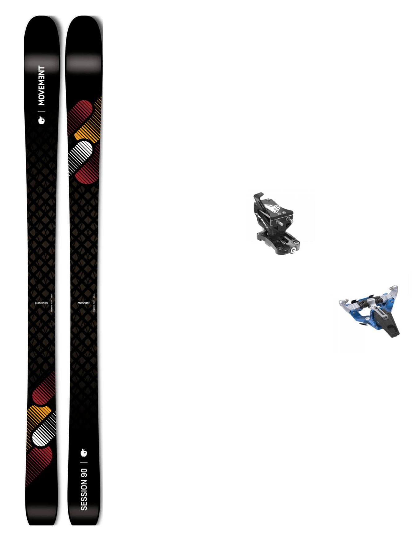 Packs skis de randonnée - Skis de randonnée - Pack Session 90 2024 en Bois - Noir