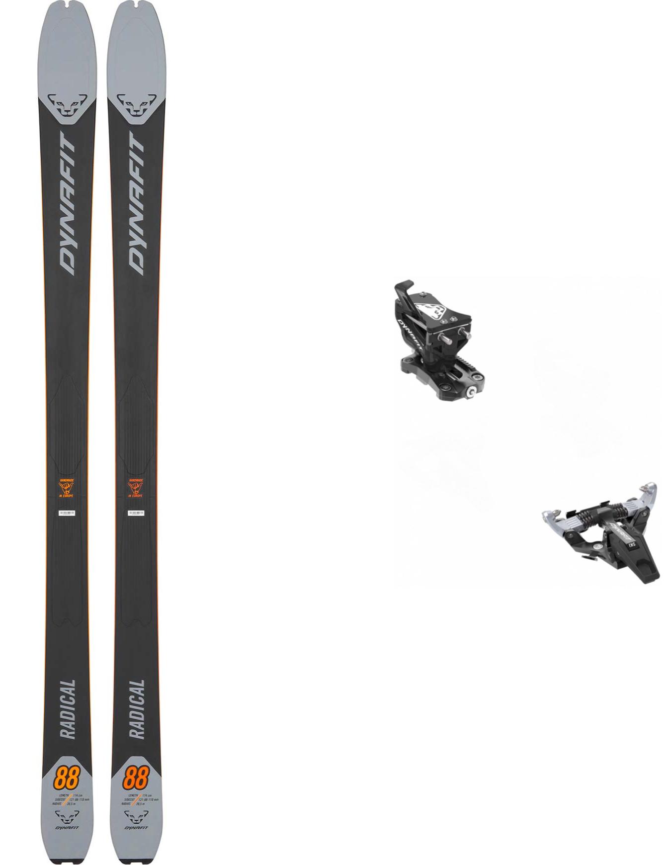 Packs skis de randonnée - Skis de randonnée - Pack Radical 88 Moon 2026 en Bois - Gris