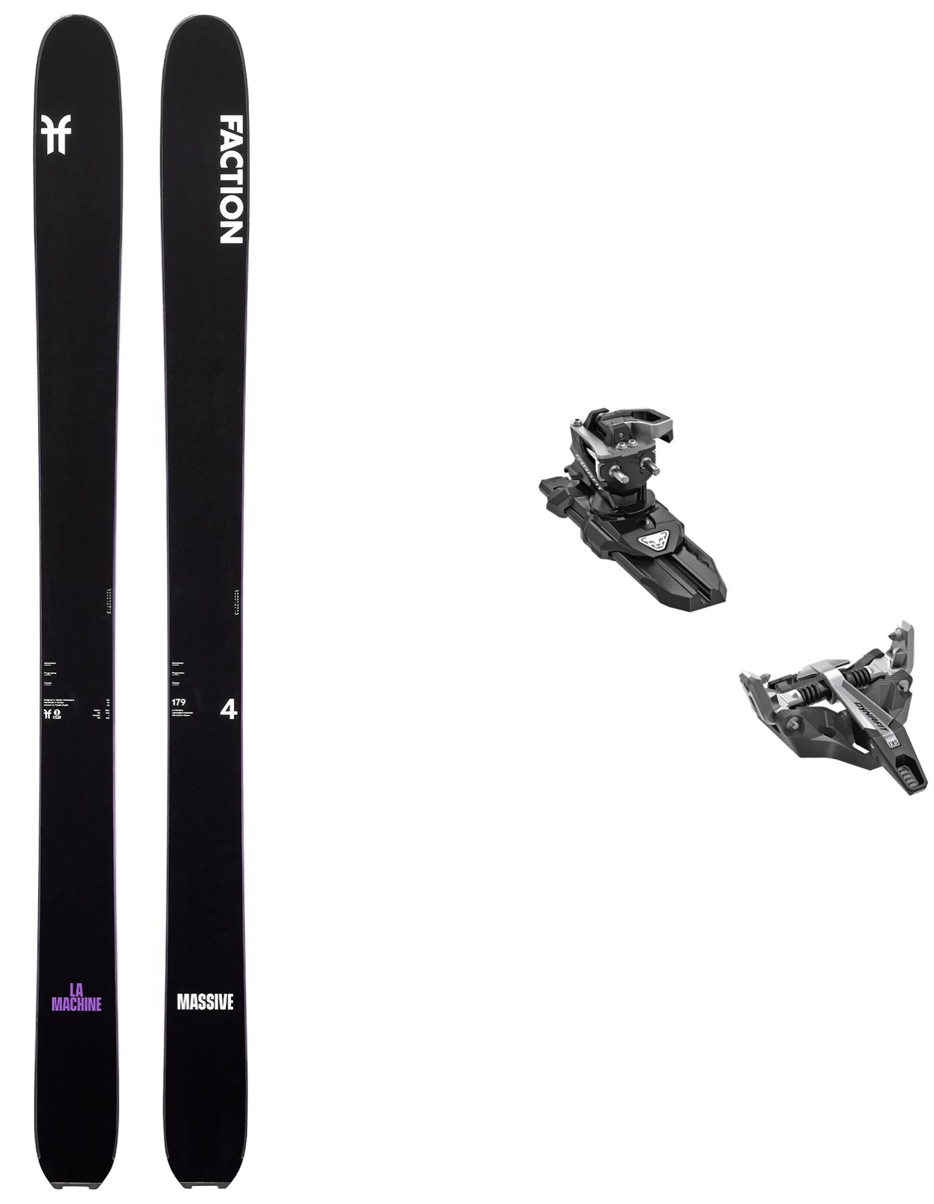 Freetouring Ski Tourenski-Set La Machine 4 2024 schwarz