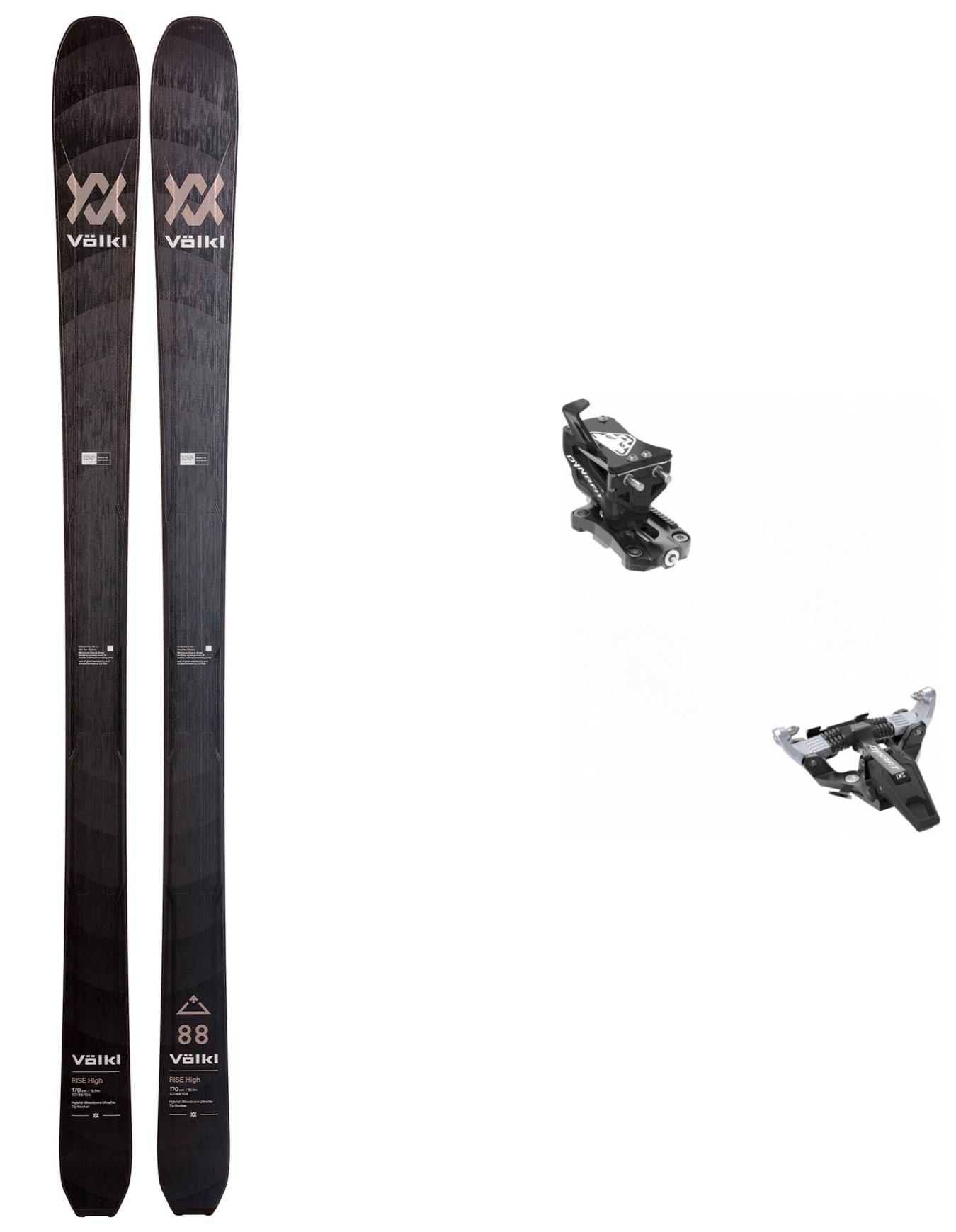 Tourenski Tourenski-Set Rise 88 High 2024 Grau