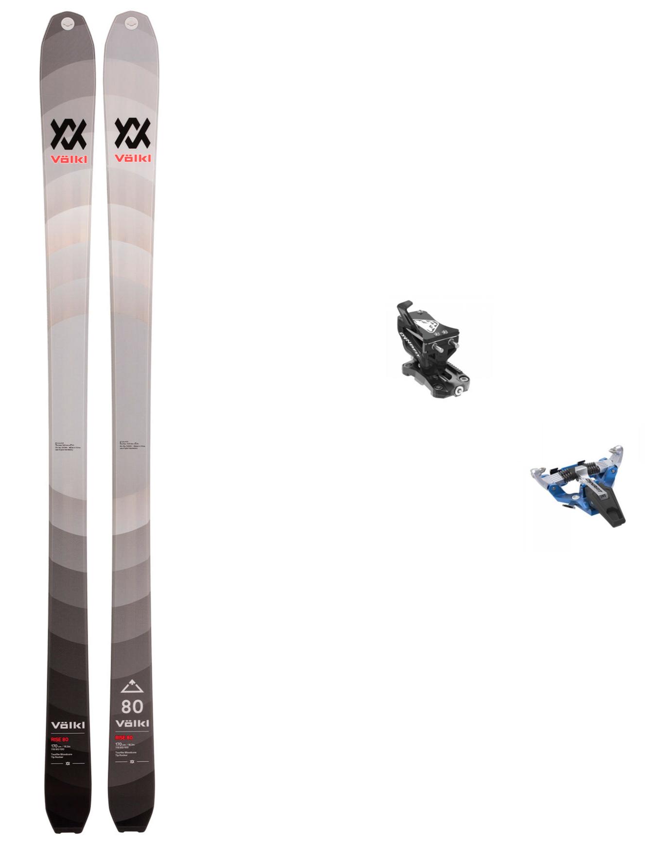 Tourenski Tourenski-Set Rise 80 2024 Grau