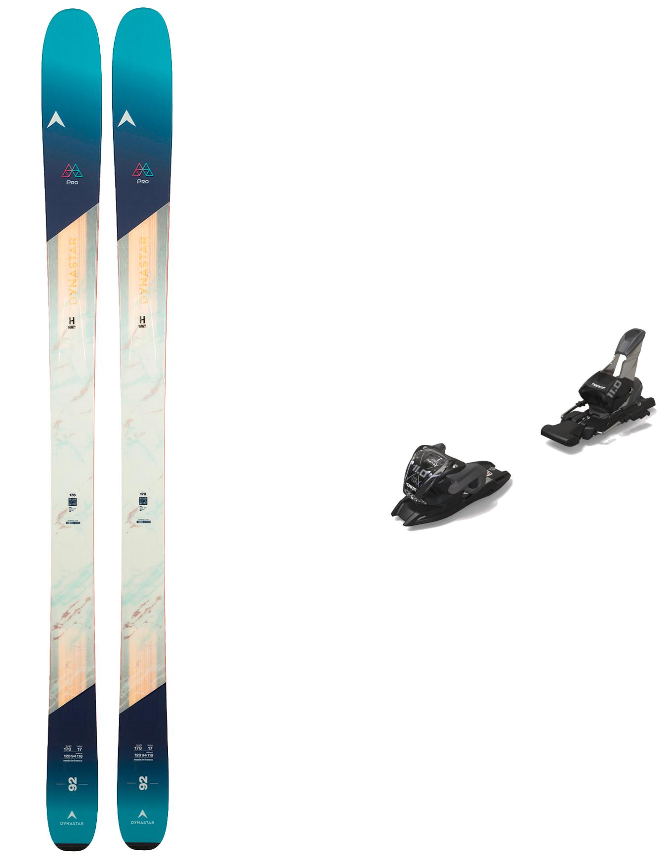 Ski Set inkl. Bdg. Ski all mountain Pack M-Pro W 92 2025 für Damen Weiß