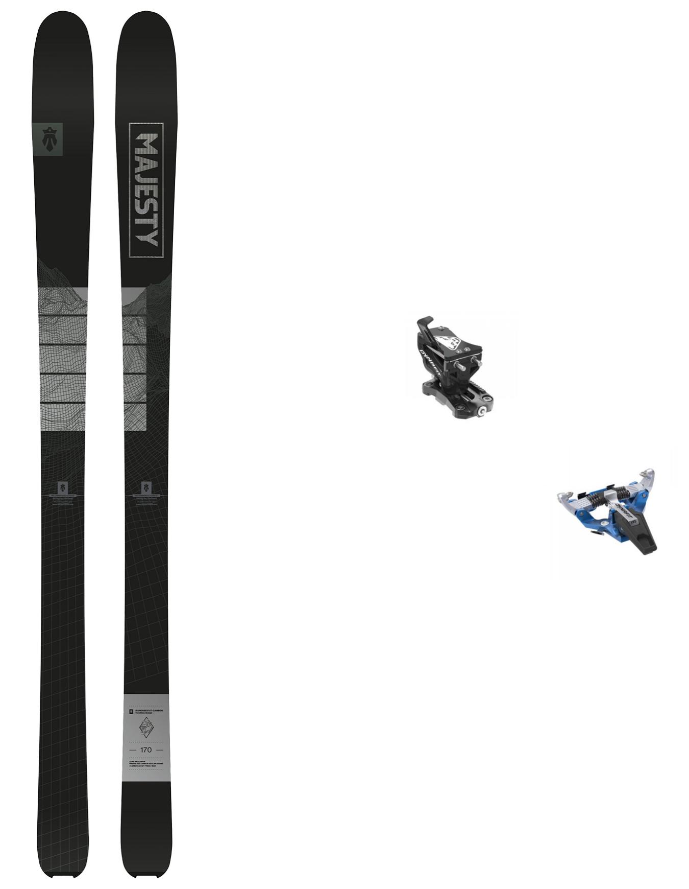 Packs skis de randonnée - Skis de randonnée - Pack Superscout Carbon 2025 - Noir