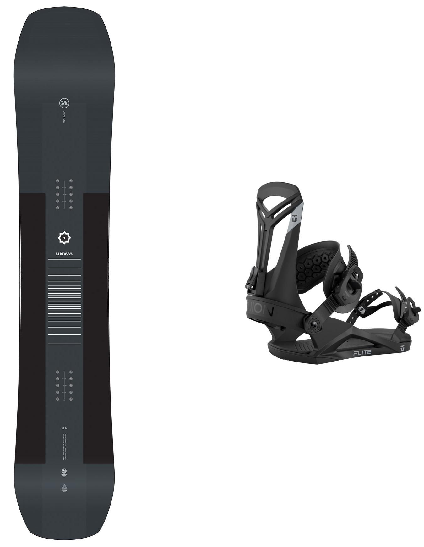 Snowboard All-Mountain Pack Unw8 2026 schwarz