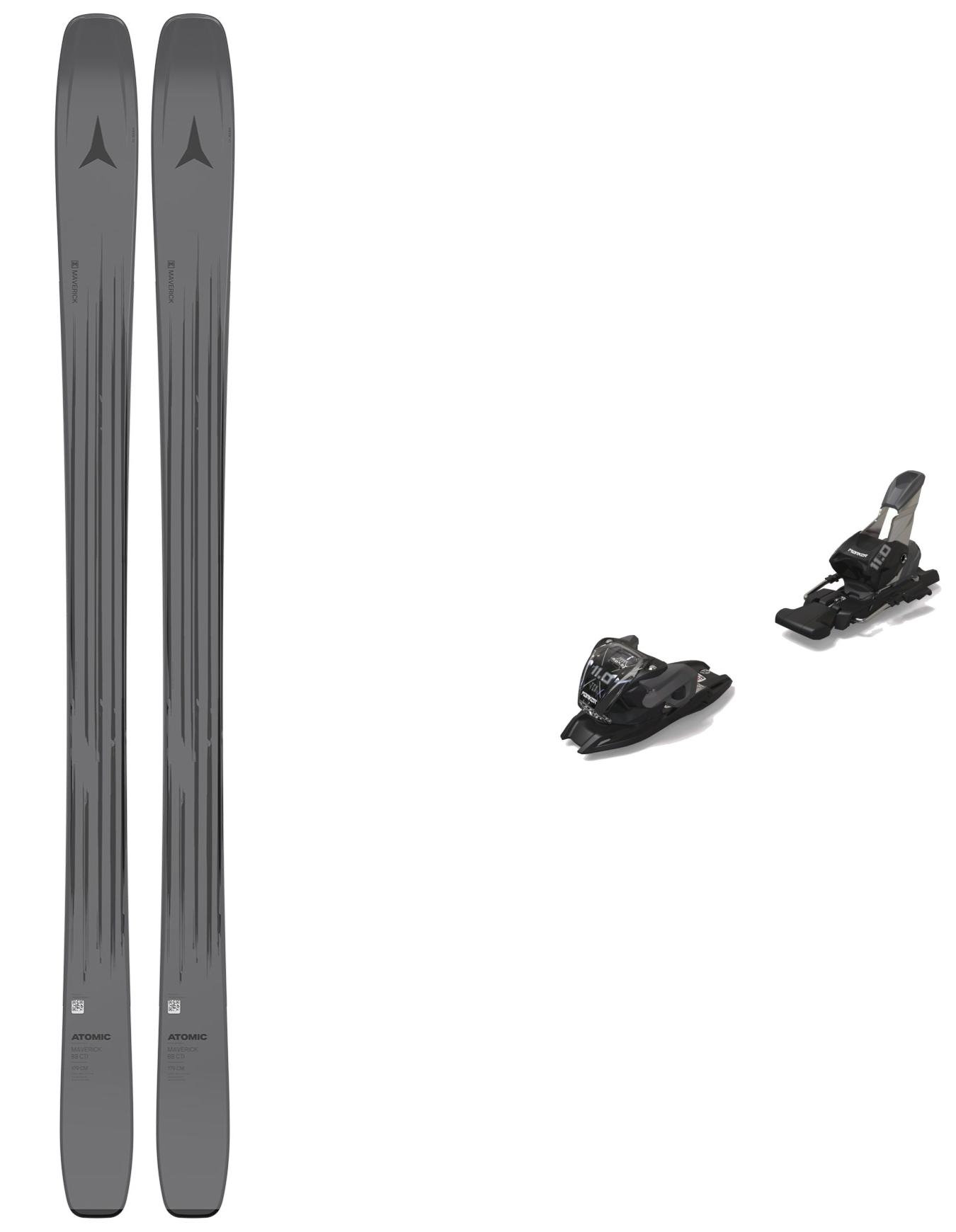 Ski Set inkl. Bdg. All-Mountain Skier Pack Maverick 88 CTI 2026 Grau