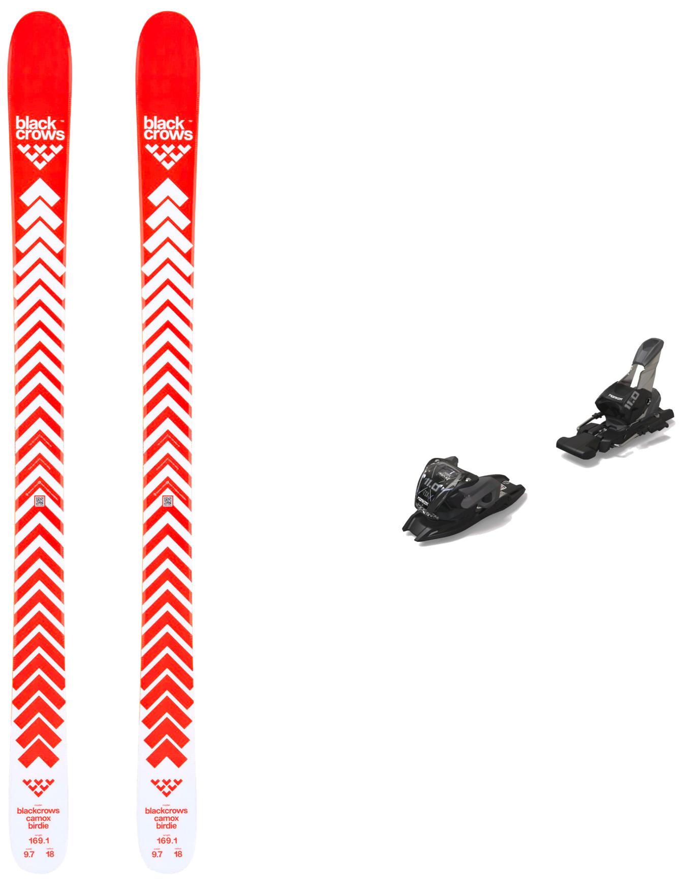 Ski Set inkl. Bdg. All-Mountain Skier Pack Camox Birdie 2026 für Damen aus Wolle Orange