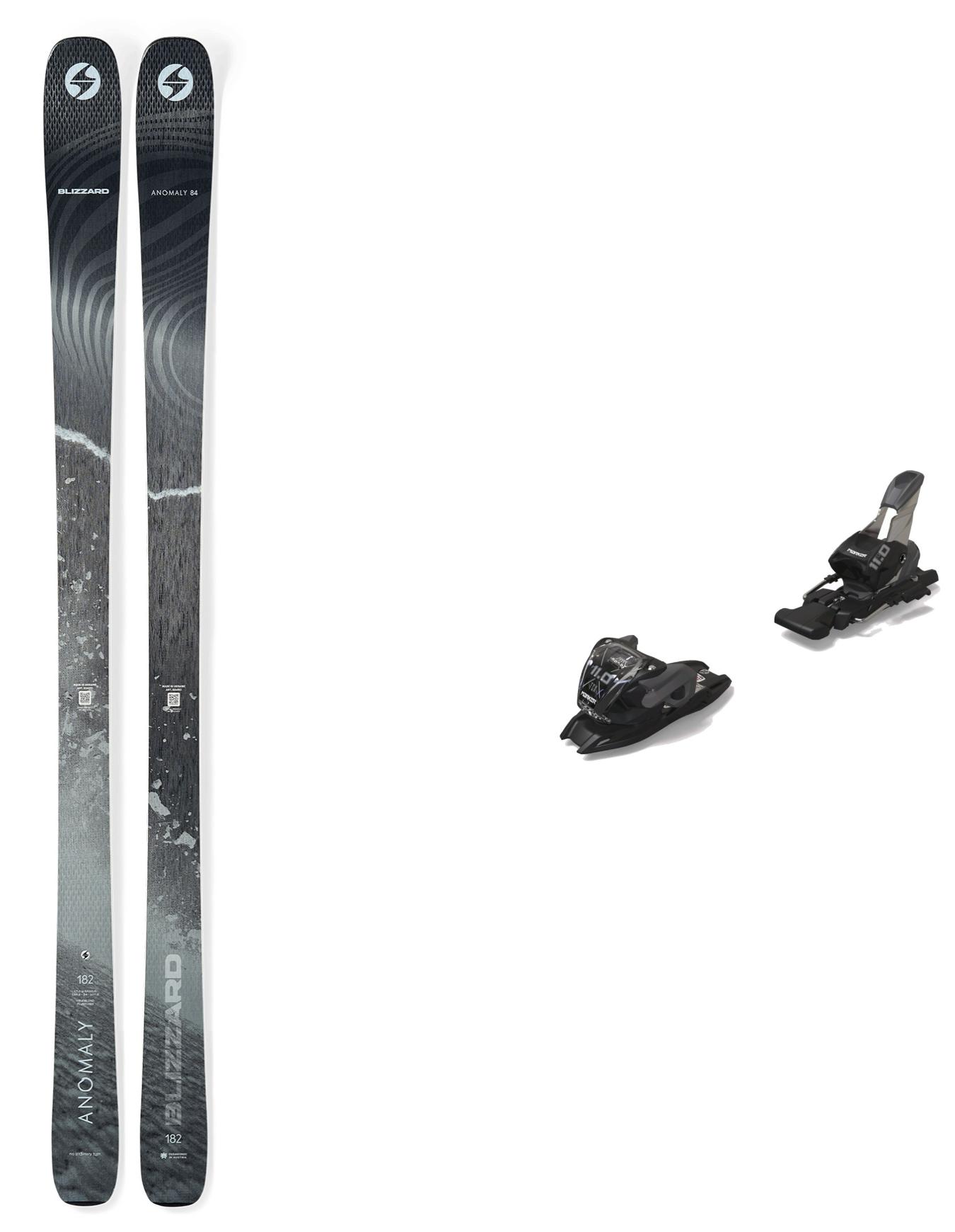 Ski Set inkl. Bdg. All-Mountain Skier Pack Anomaly 84 2026 für Herren Grau