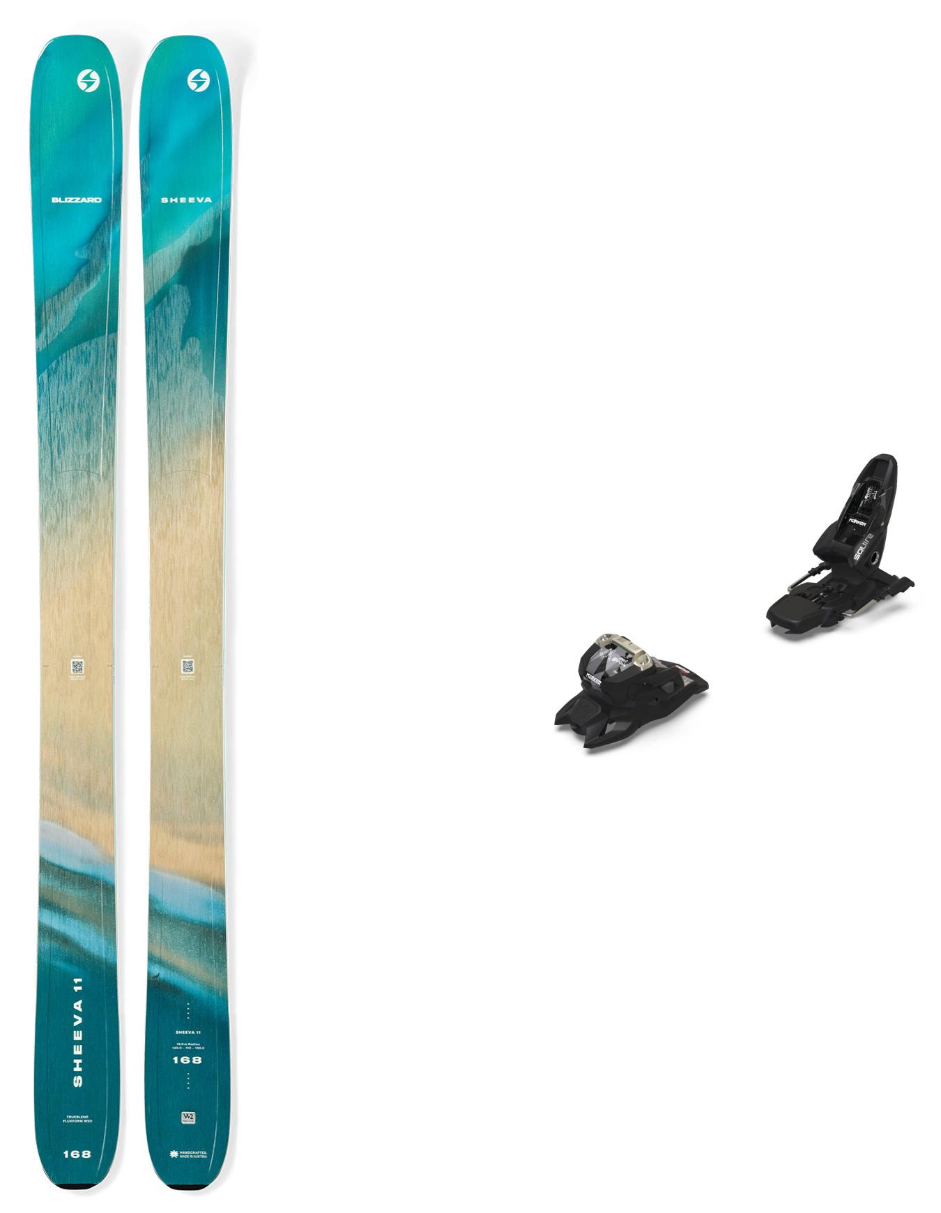 Packs (skis + fix) - Skis freeride - Pack Sheeva 11 2026 en Bois - Vert