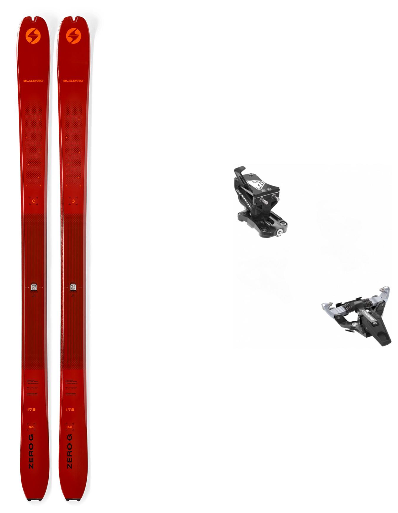 Packs skis de randonnée - Skis de randonnée - Pack Zero G 96 2026 en Bois - Rouge