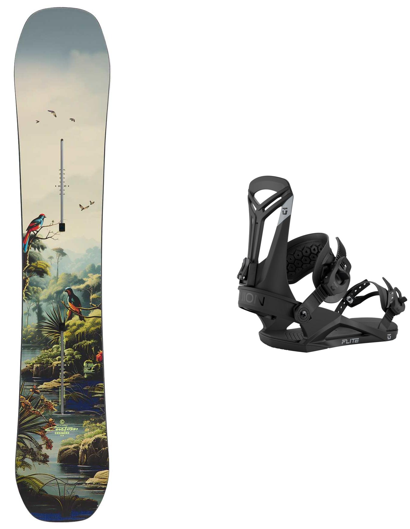 Snowboard All-Mountain Pack Custom FV Jungle 2026 für Herren Grün