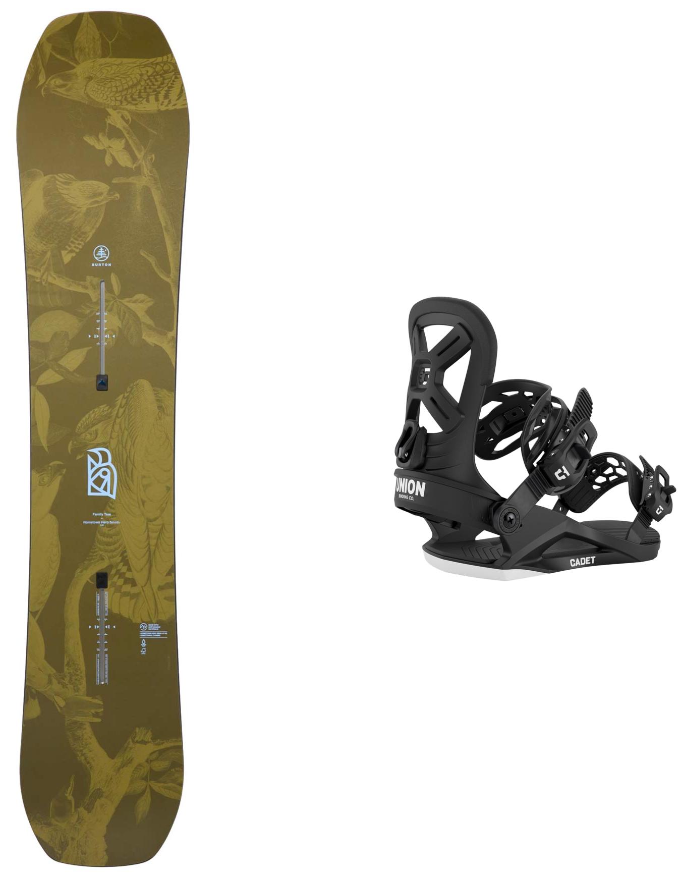 Snowboard All-Mountain Pack Ft Hometown Hero Smalls 2026 aus Holz Grün